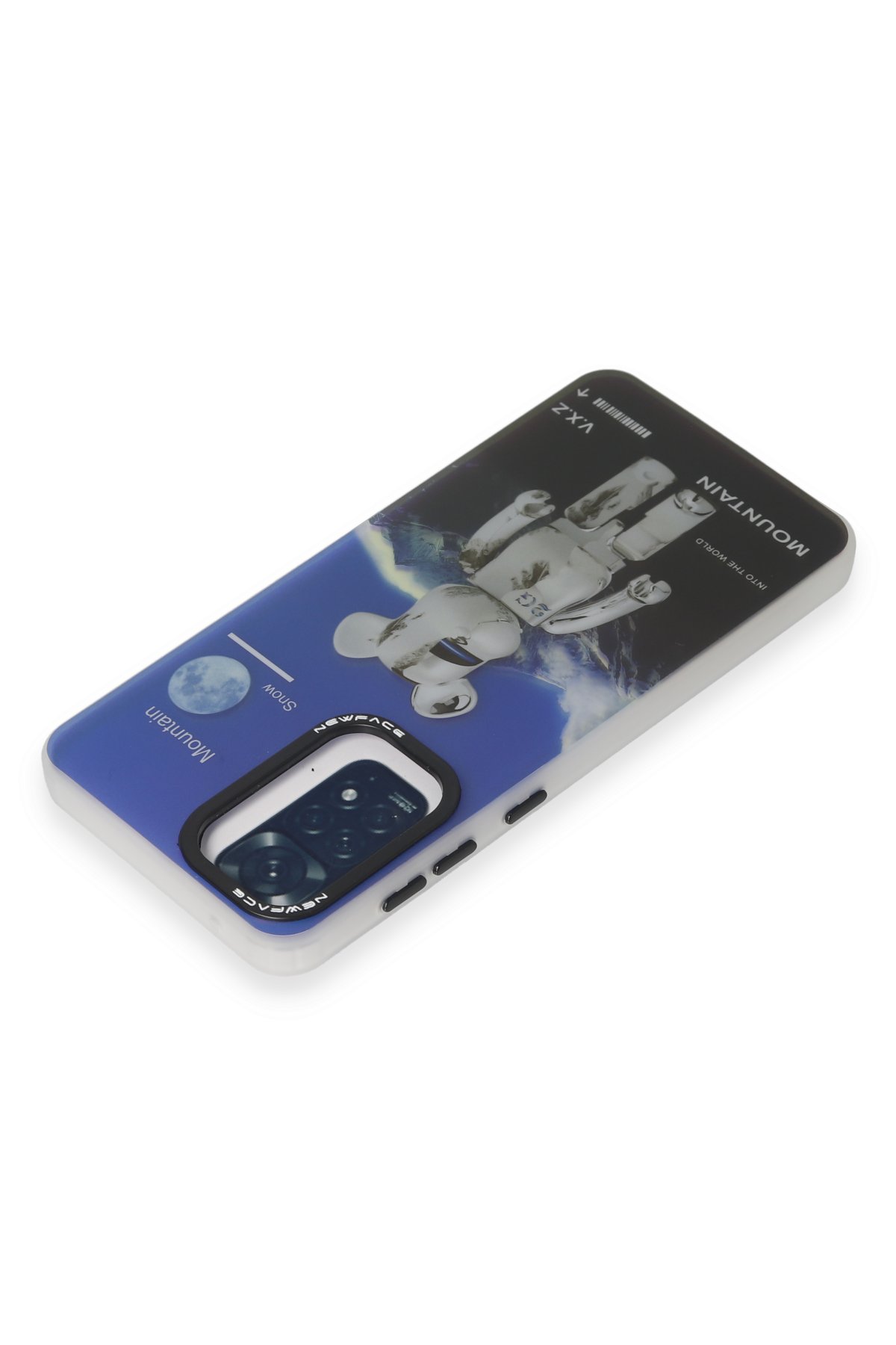 Newface Xiaomi Redmi Note 11S Kılıf Esila Silikon - Beyaz