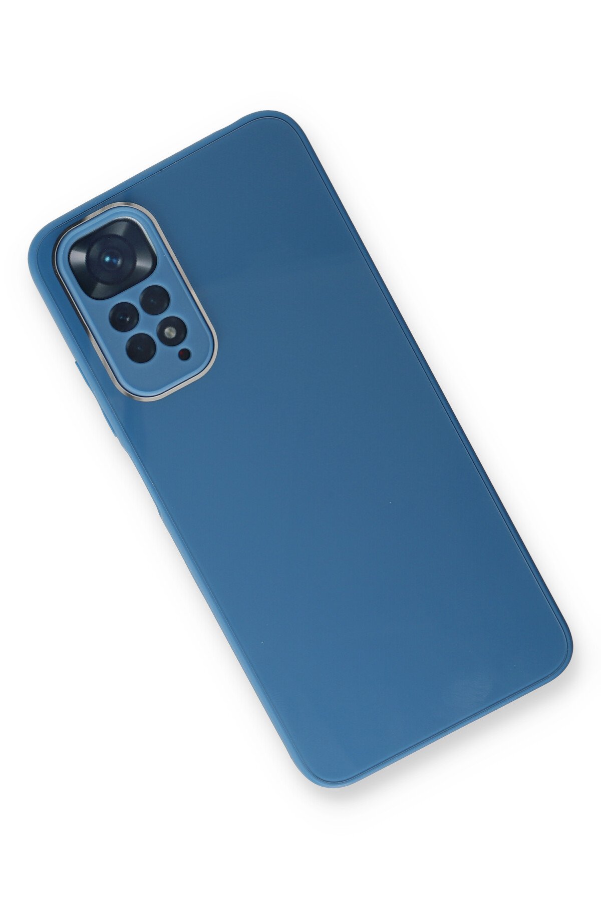 Newface Xiaomi Redmi Note 11S Kılıf Montreal Silikon Kapak - Kırmızı