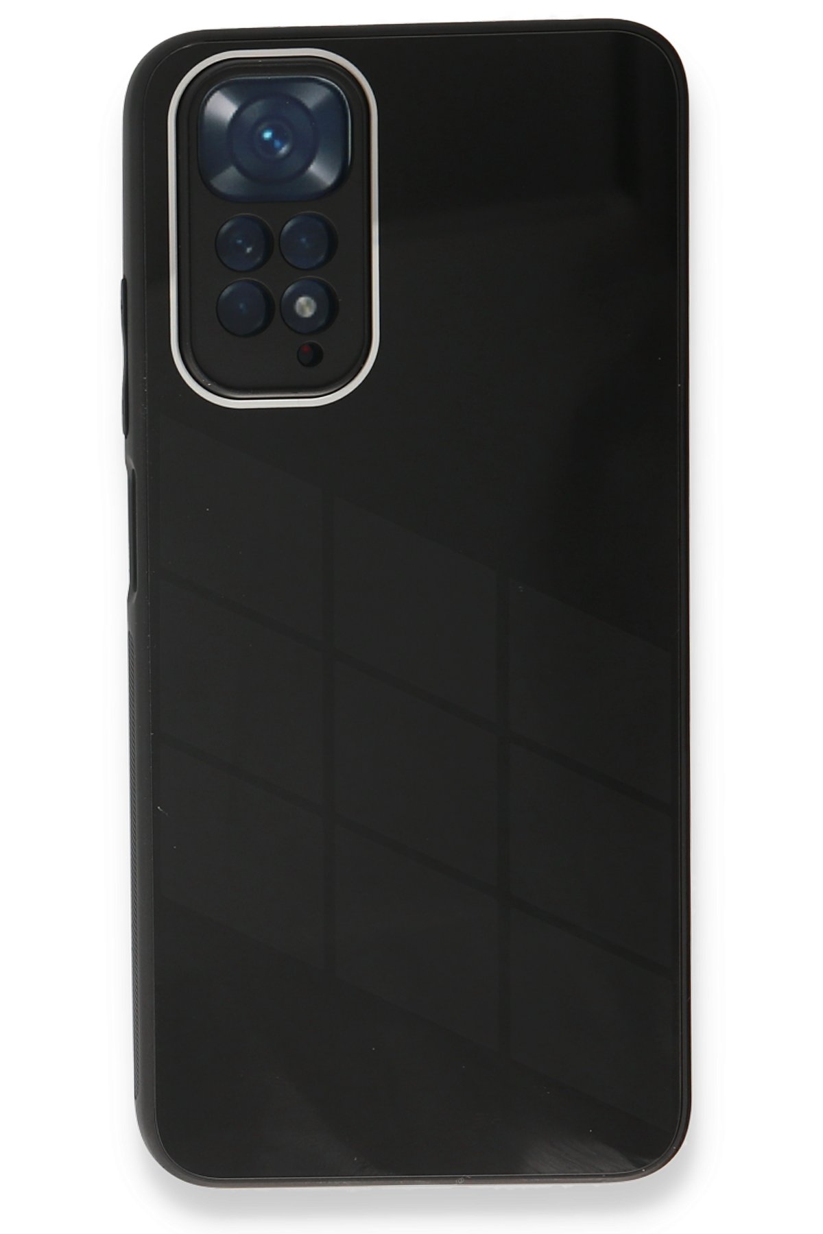 Newface Xiaomi Redmi Note 11S Kılıf Elegant Kapak - Siyah
