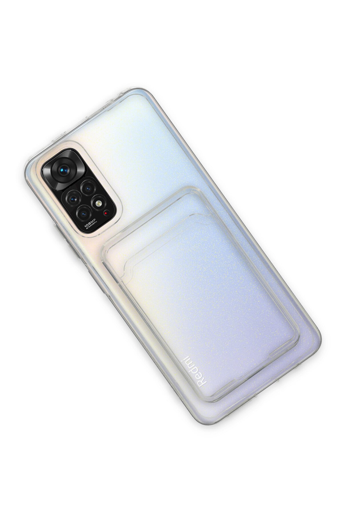 Newface Xiaomi Redmi Note 11S Kılıf Zuma Kartvizitli Yüzüklü Silikon - Lacivert