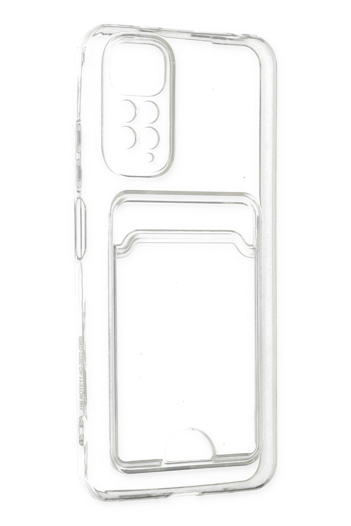 Newface Xiaomi Redmi Note 11S Kılıf Zuma Kartvizitli Yüzüklü Silikon - Lacivert