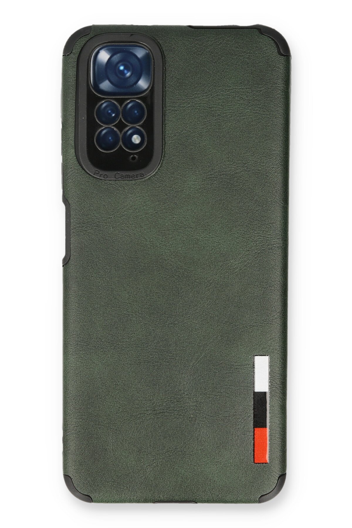 Newface Xiaomi Redmi Note 11S Kılıf Razer Lensli Silikon - Yeşil