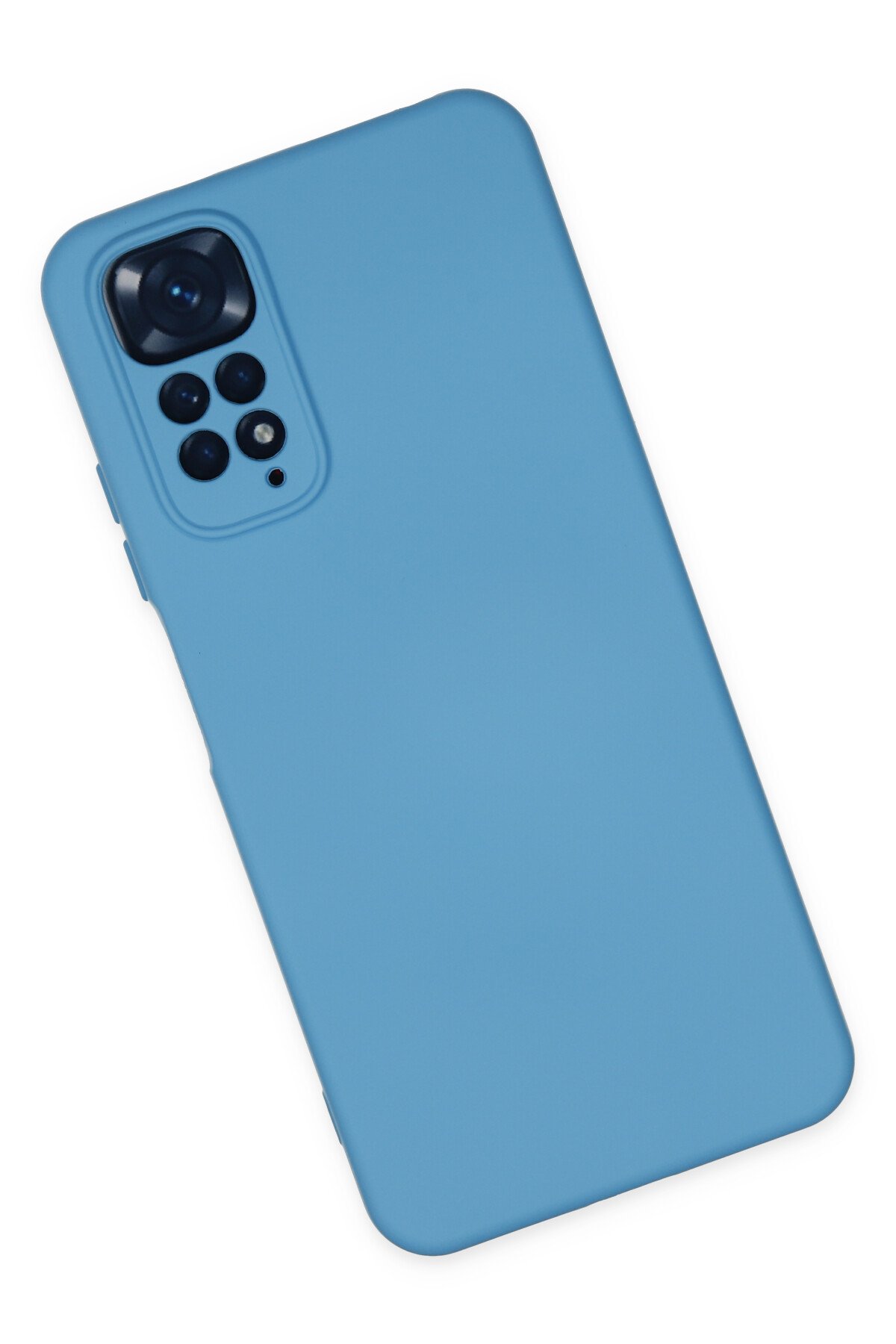 Newface Xiaomi Redmi Note 11S Kılıf Sweet Desenli Silikon Kapak - Açık Mavi