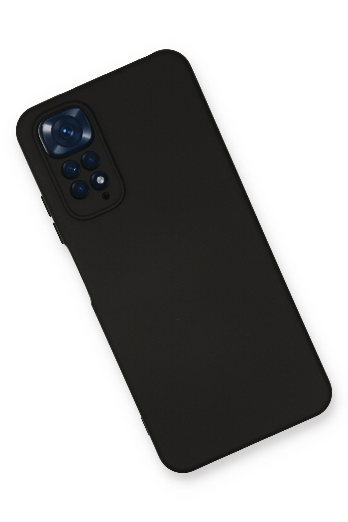 Newface Xiaomi Redmi Note 11S Kılıf Mega Standlı Silikon - Pudra