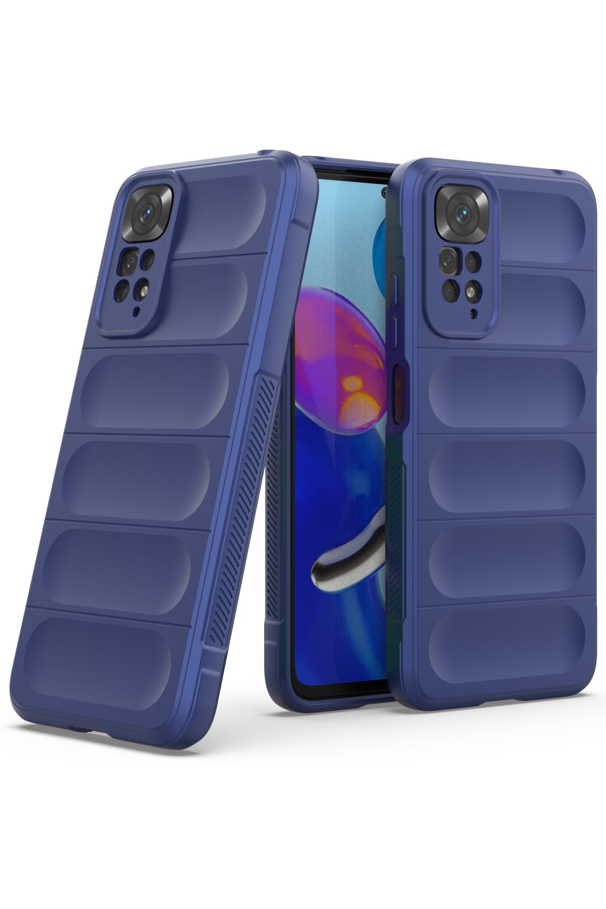 Newface Xiaomi Redmi Note 11S Kılıf Optimum Silikon - Siyah