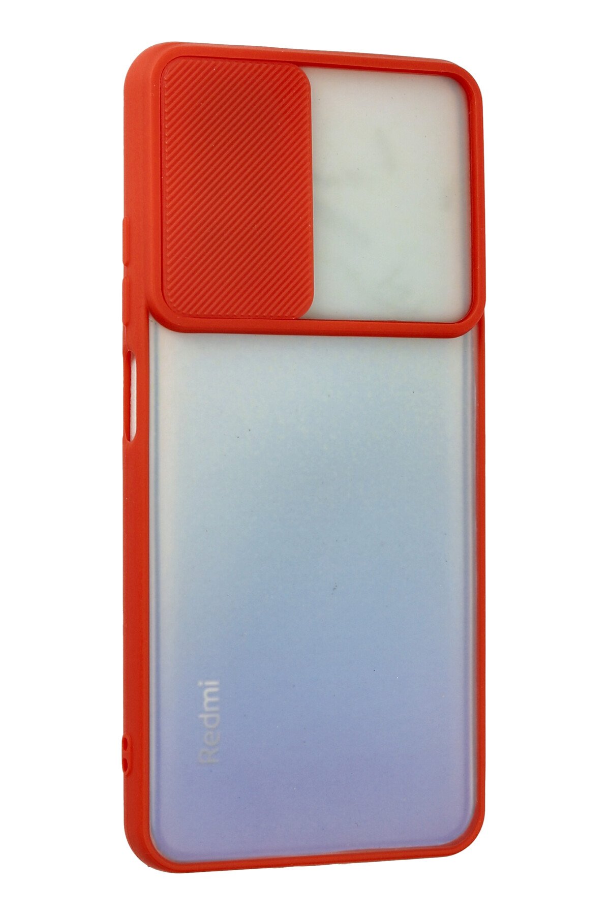 Newface Xiaomi Redmi Note 11S Kılıf Ebruli Lansman Silikon - Beyaz-Turuncu