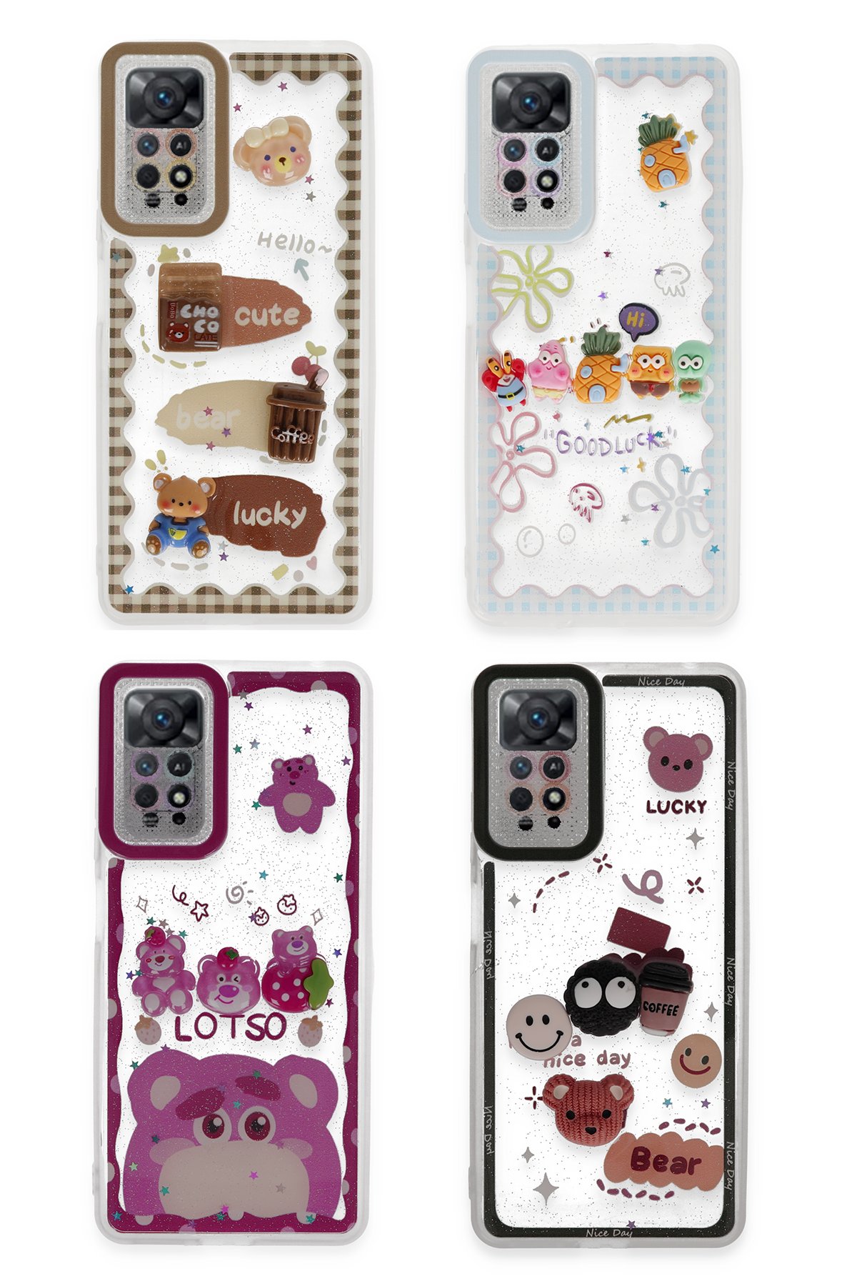 Newface Xiaomi Redmi Note 11S Kılıf Elegant Kapak - Yeşil