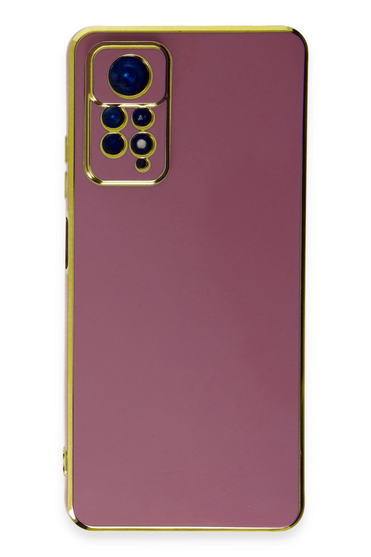 Newface Xiaomi Redmi Note 11S Kılıf Pars Lens Yüzüklü Silikon - Kırmızı