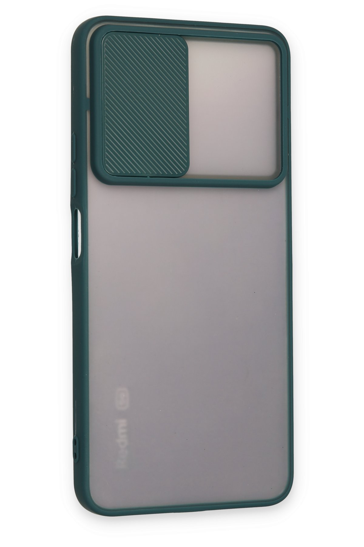 Newface Xiaomi Redmi Note 11T Kılıf Palm Buzlu Kamera Sürgülü Silikon - Kırmızı