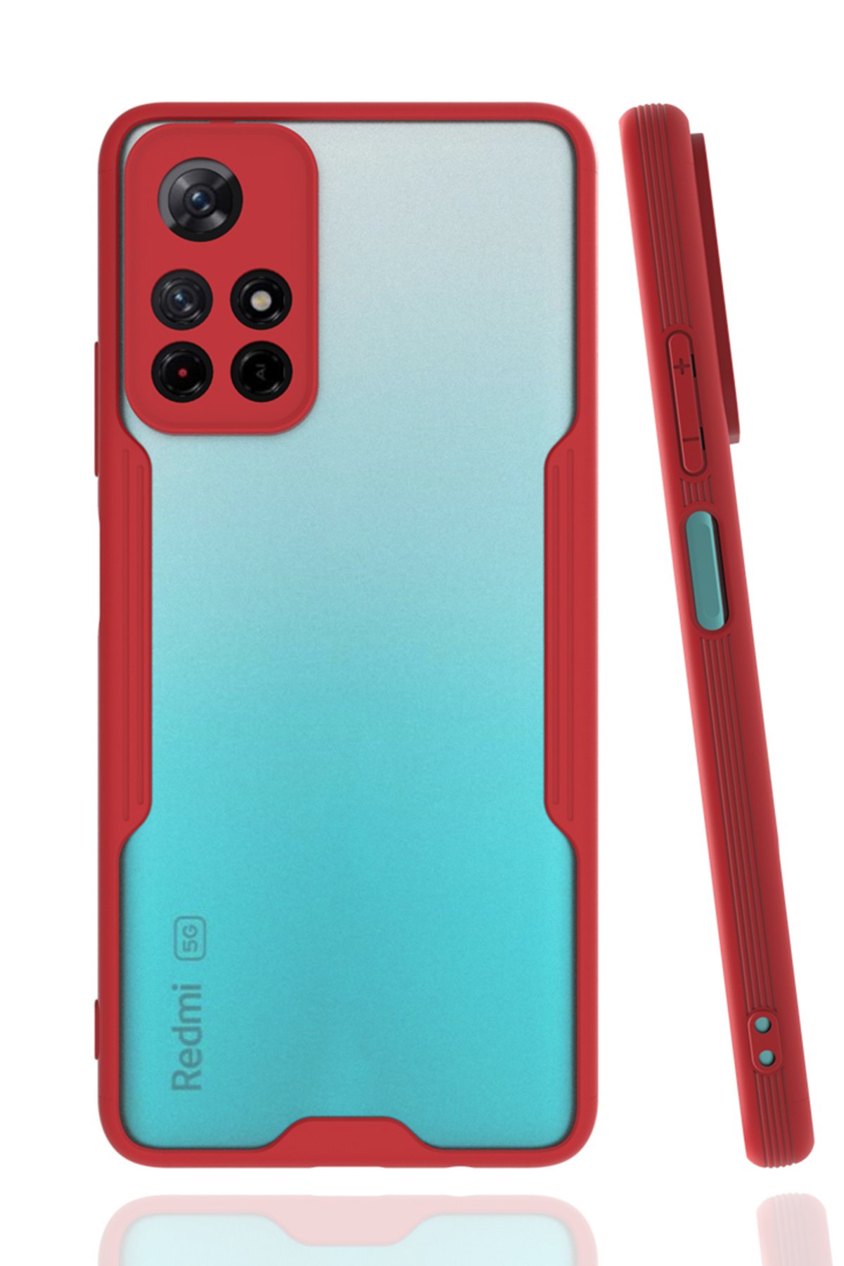Newface Xiaomi Redmi Note 11T Kılıf Nano içi Kadife Silikon - Sky Blue