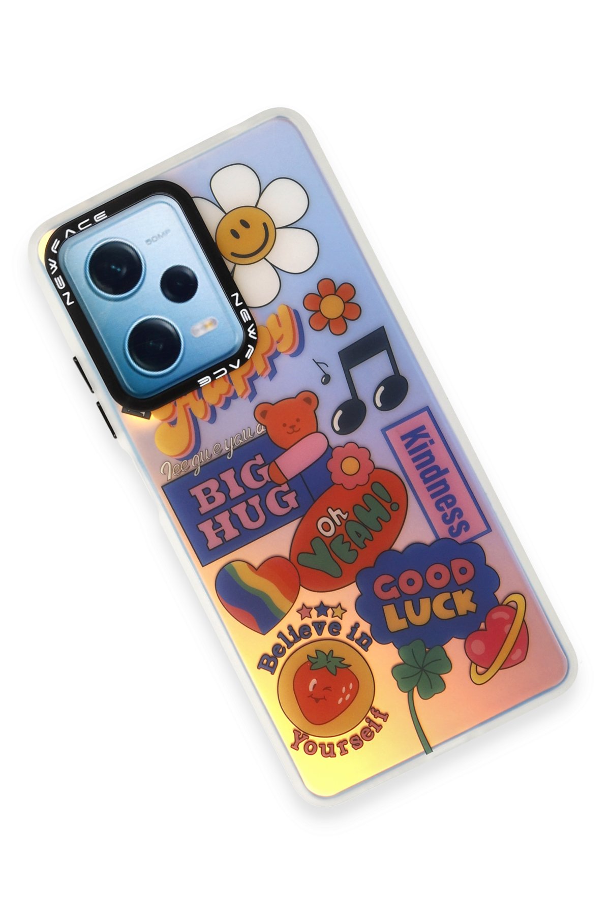 Newface Xiaomi Redmi Note 12 4G Kılıf Estoril Desenli Kapak - Estoril - 1