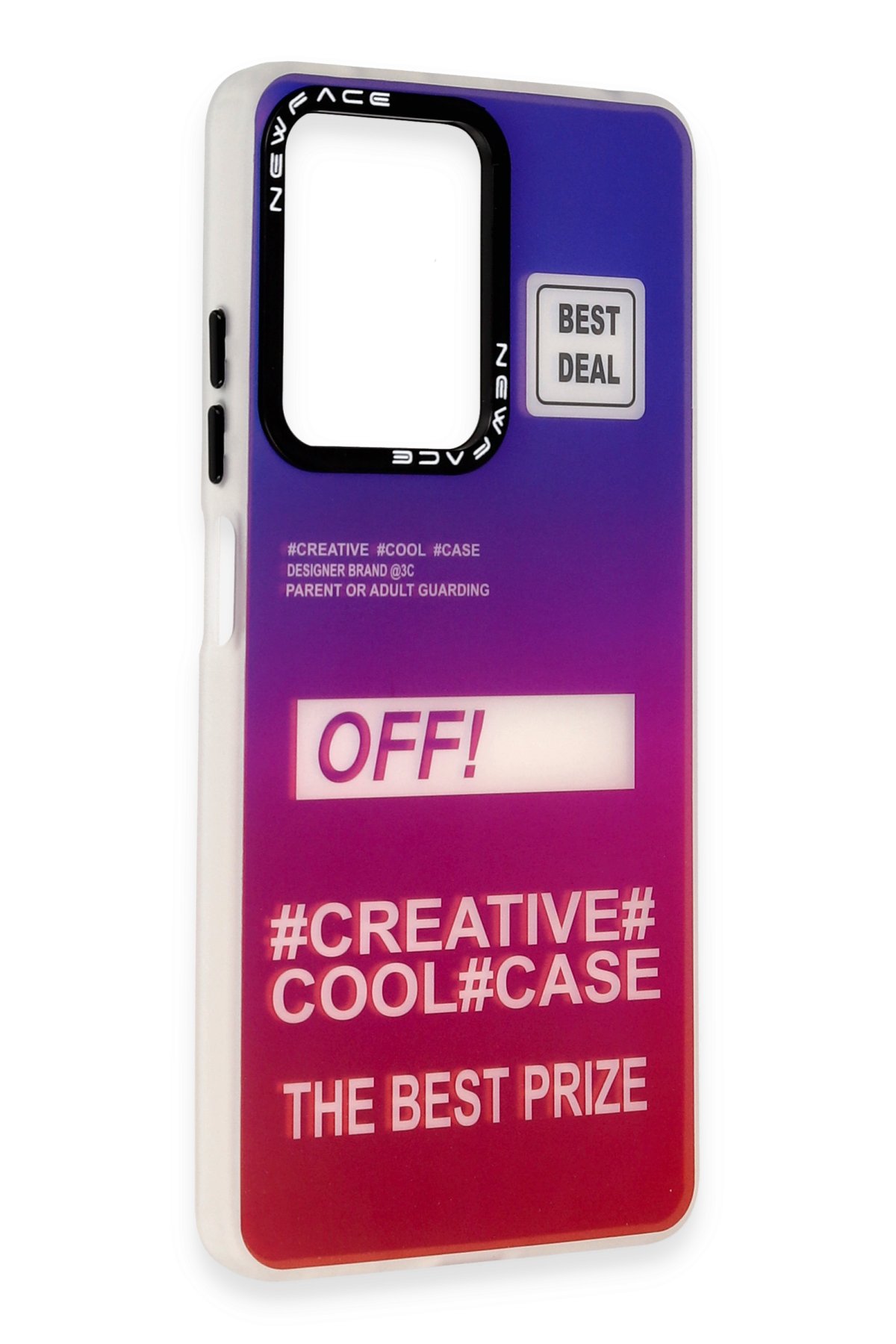 Newface Xiaomi Redmi Note 12 4G Kılıf Montreal Yüzüklü Silikon Kapak - Sarı