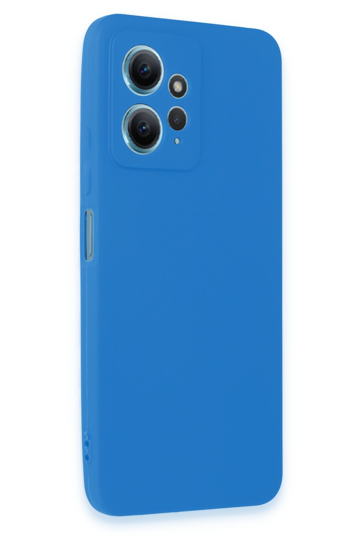 Newface Xiaomi Redmi Note 12 4G Kılıf Platin Silikon - Mavi