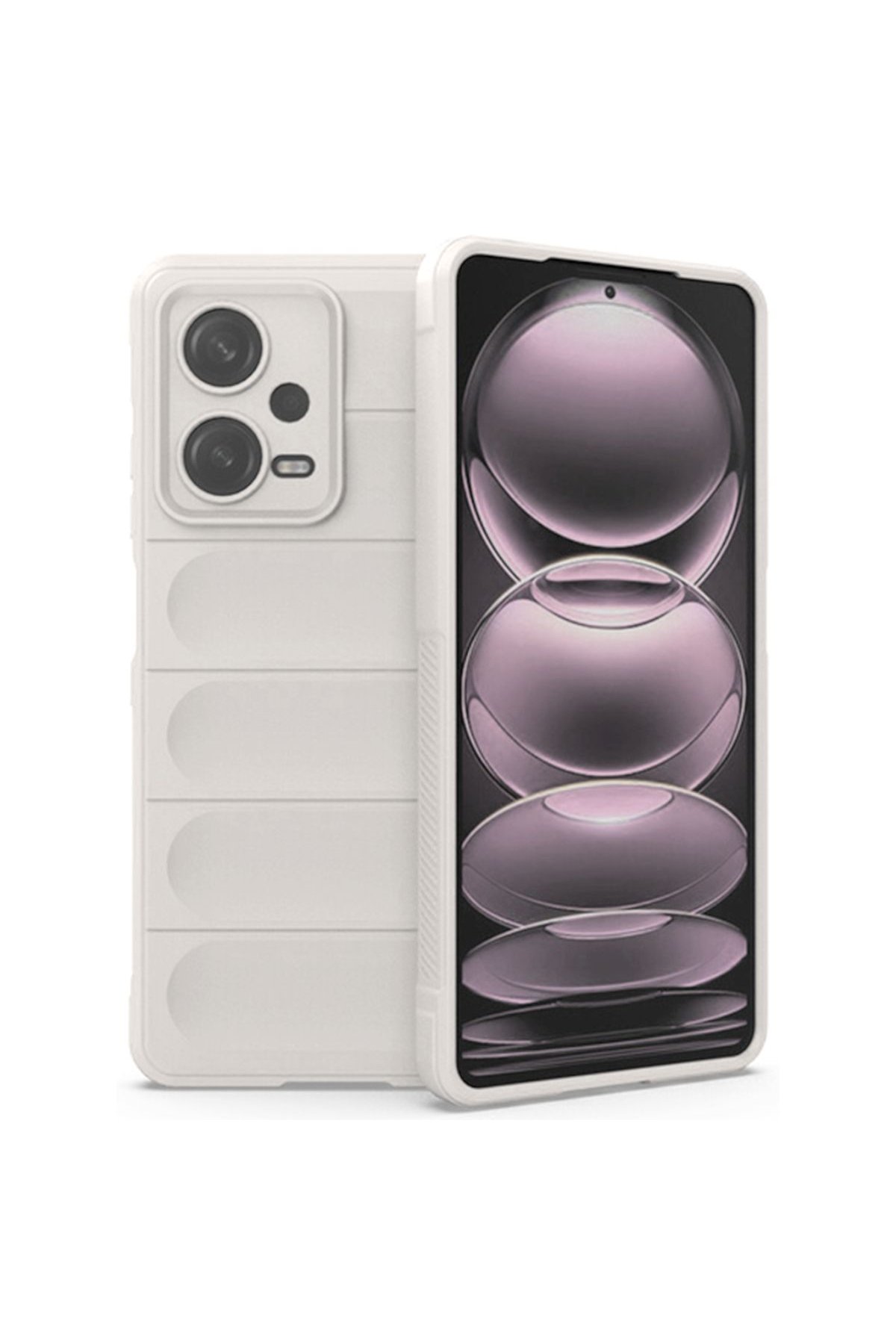 Newface Xiaomi Redmi Note 12 4G Kılıf Esila Silikon - Pudra