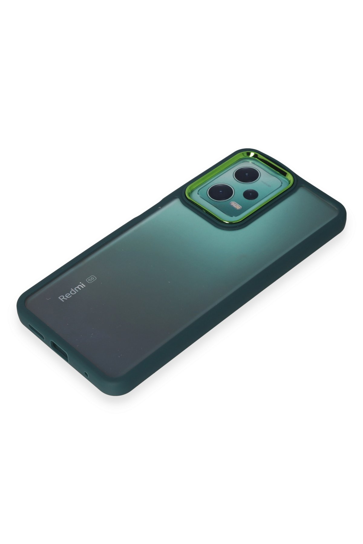 Newface Xiaomi Redmi Note 12 5G Kılıf Platin Silikon - Kırmızı