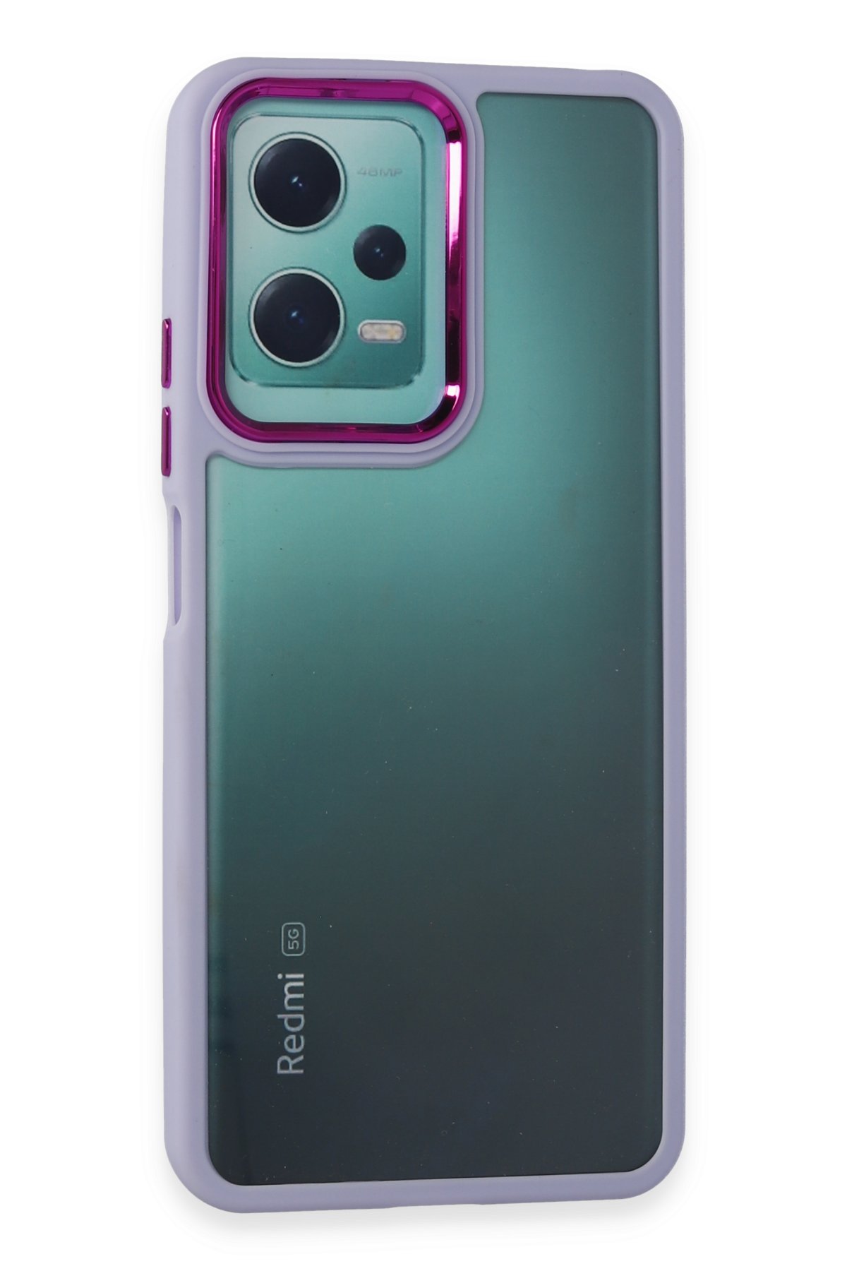 Newface Xiaomi Redmi Note 12 5G Kılıf Loop Deri Silikon - Lacivert