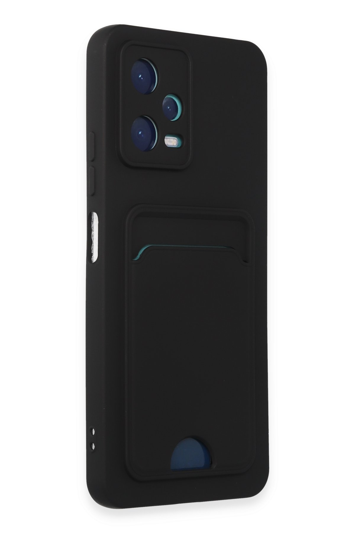 Newface Xiaomi Redmi Note 12 5G Kılıf Pars Lens Yüzüklü Silikon - Lacivert