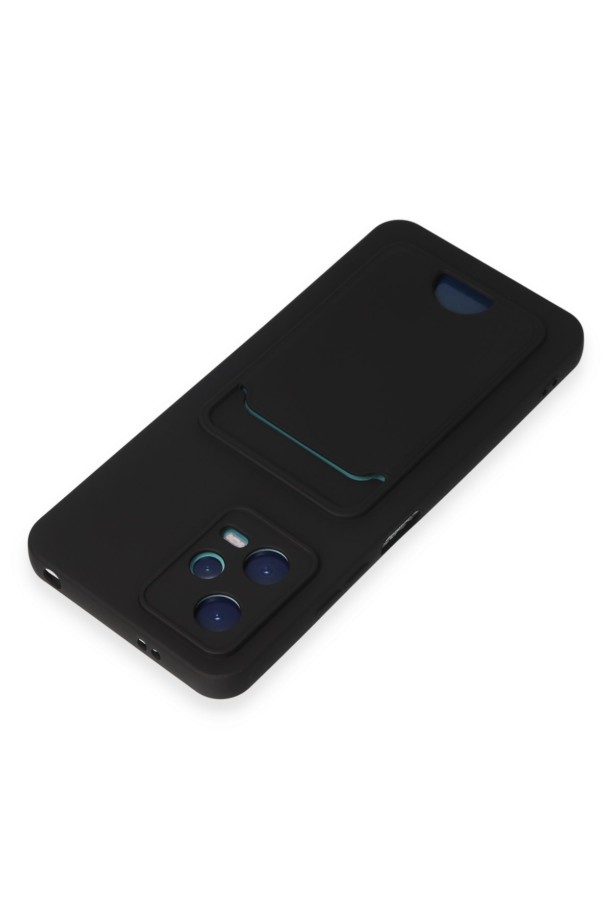 Newface Xiaomi Redmi Note 12 5G Kılıf Pars Lens Yüzüklü Silikon - Lacivert