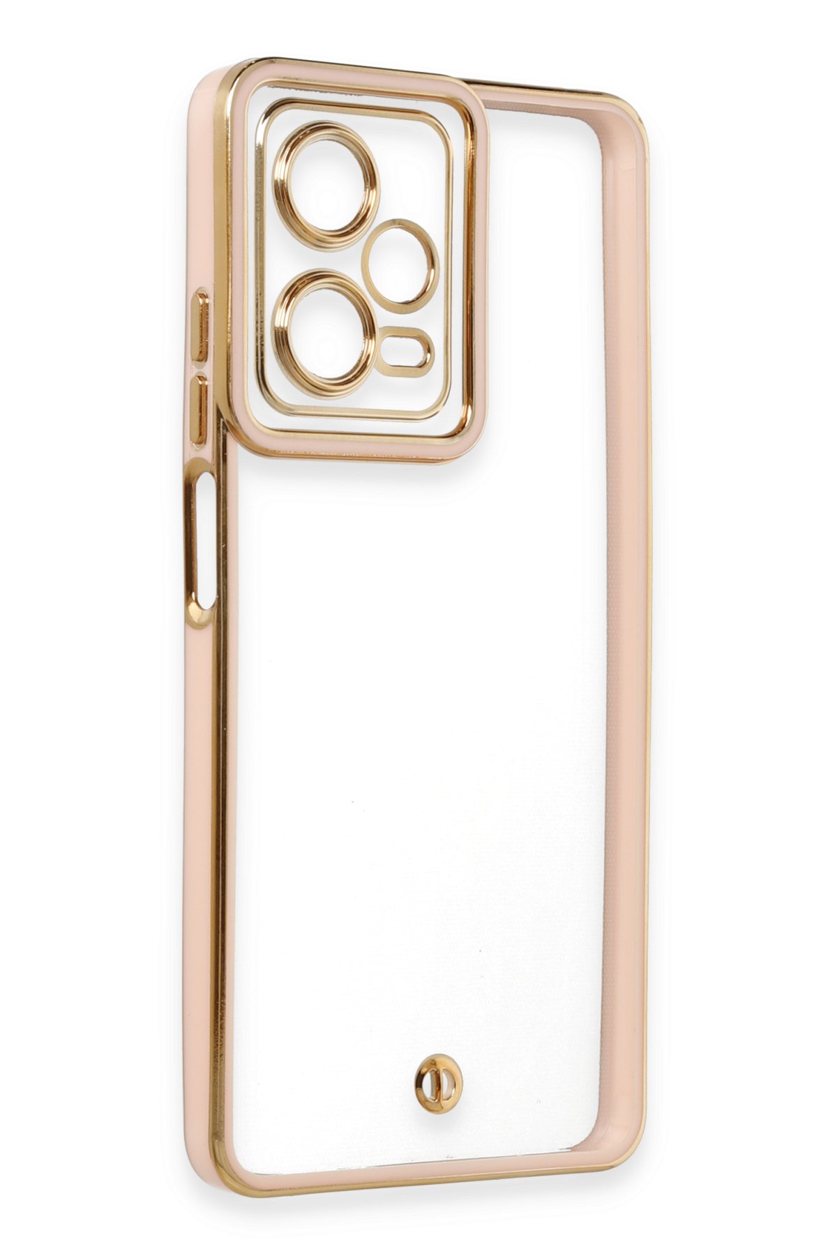 Newface Xiaomi Redmi Note 12 5G Kılıf Razer Lensli Silikon - Siyah