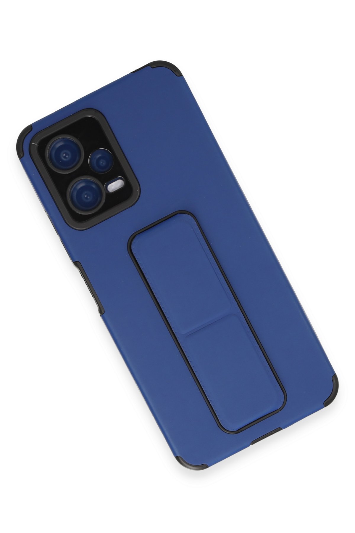 Newface Xiaomi Redmi Note 12 5G Kılıf Nano içi Kadife Silikon - Siyah