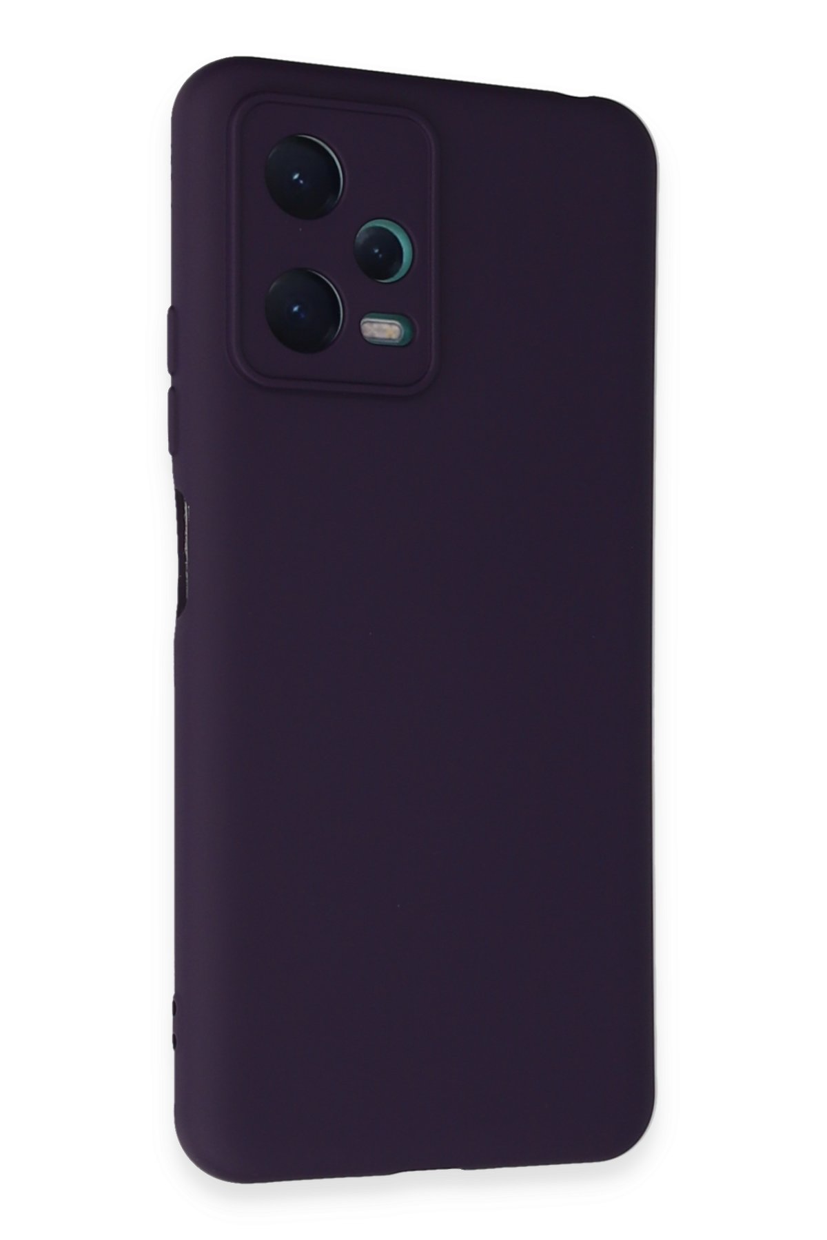 Newface Xiaomi Redmi Note 12 5G Kılıf Montreal Yüzüklü Silikon Kapak - Lacivert