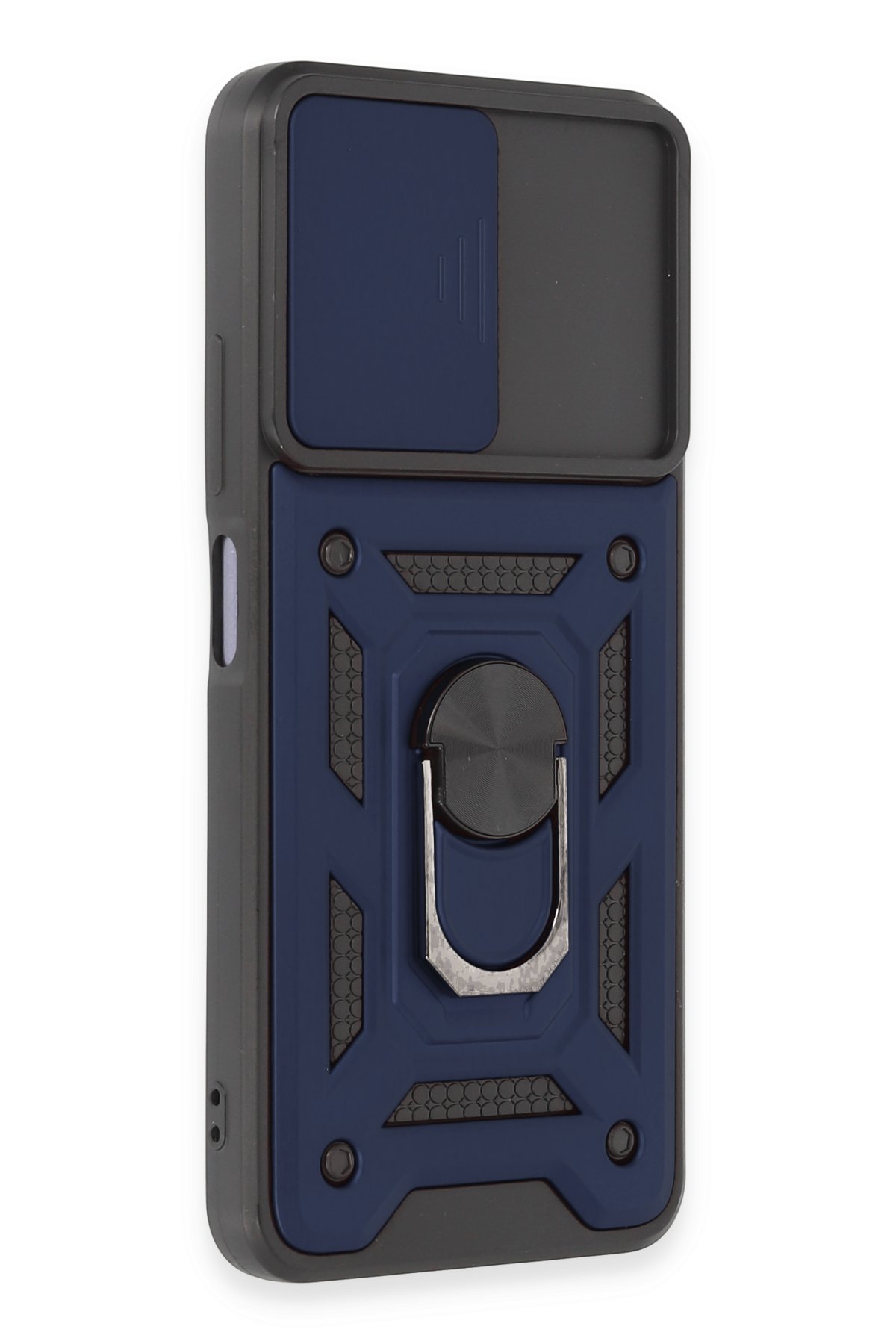 Newface Xiaomi Redmi Note 12 5G Kılıf Nano içi Kadife Silikon - Lacivert