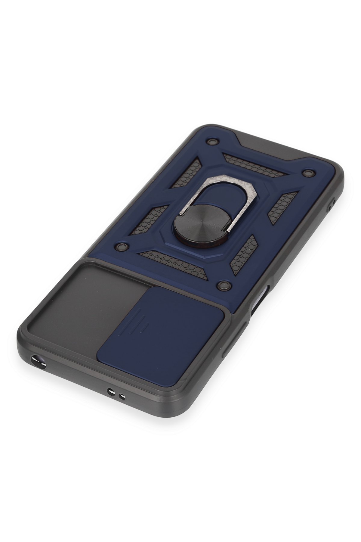 Newface Xiaomi Redmi Note 12 5G Kılıf Nano içi Kadife Silikon - Lacivert