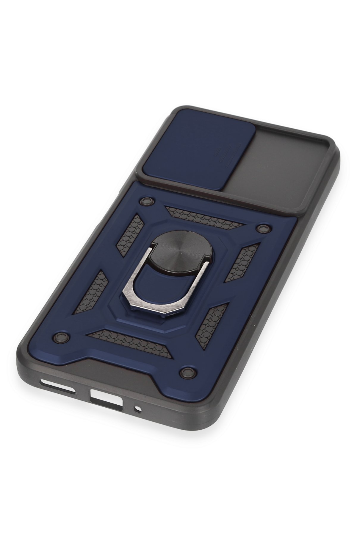 Newface Xiaomi Redmi Note 12 5G Kılıf Nano içi Kadife Silikon - Lacivert