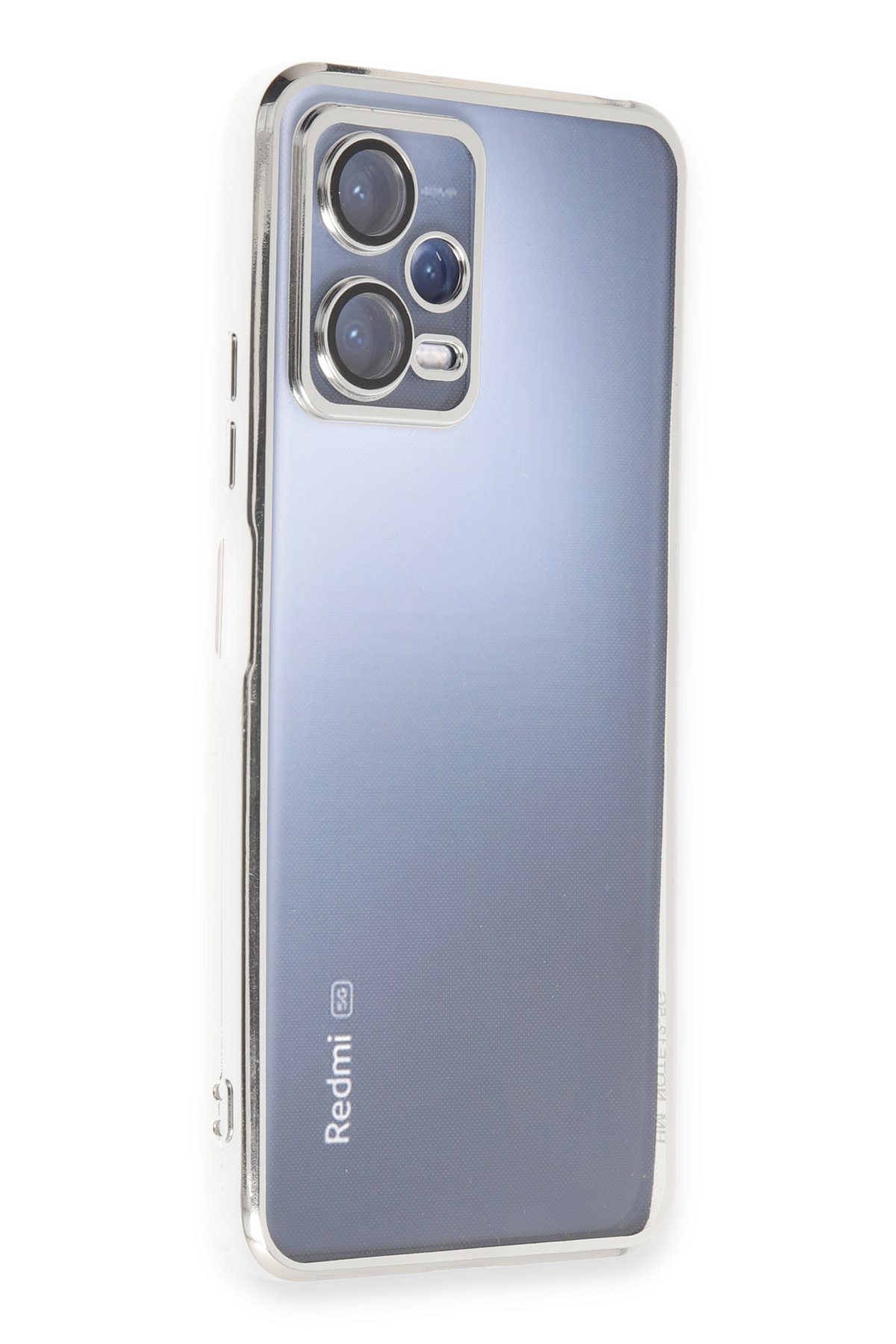 Newface Xiaomi Redmi Note 12 5G Kılıf Platin Silikon - Siyah