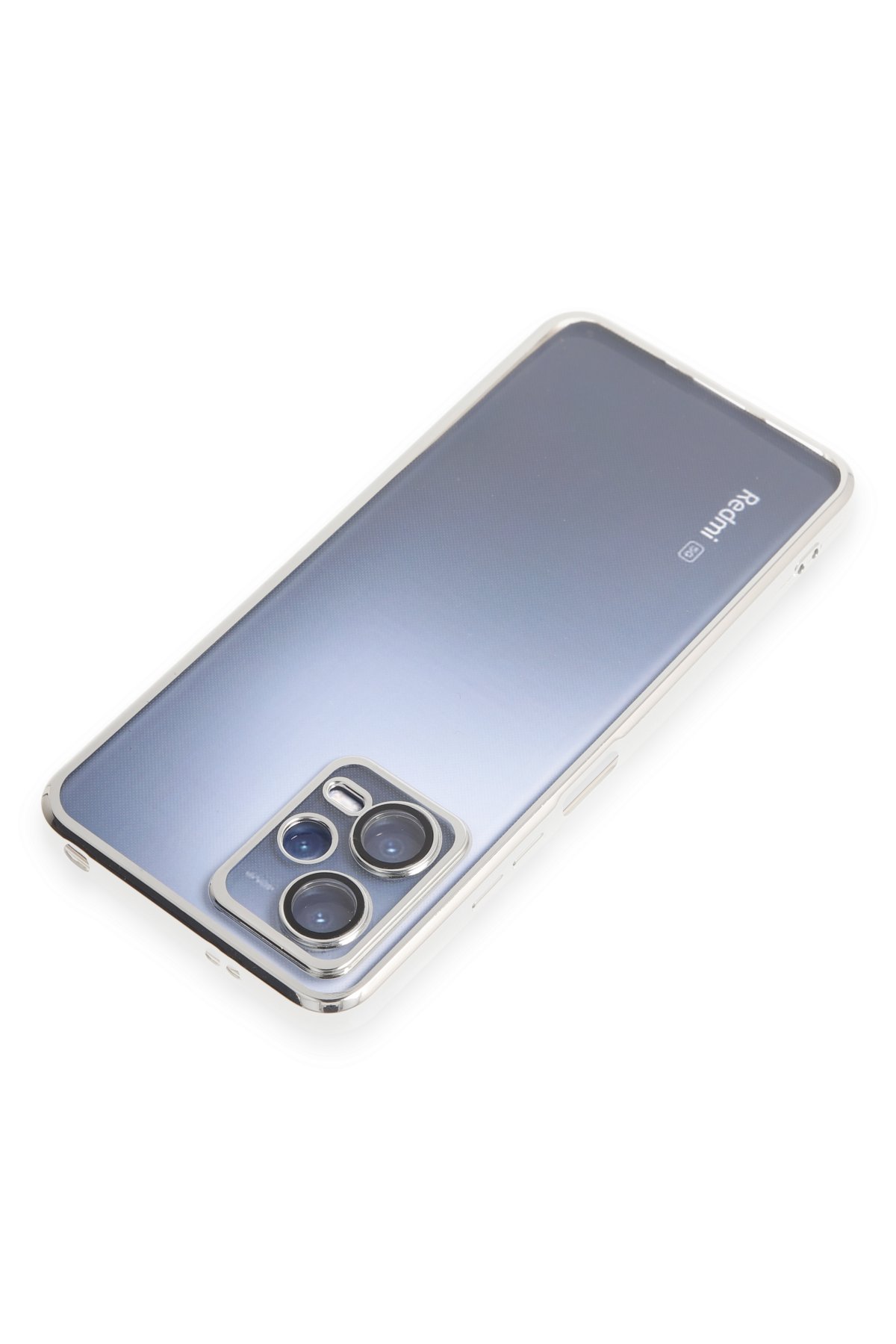 Newface Xiaomi Redmi Note 12 5G Kılıf Platin Silikon - Siyah