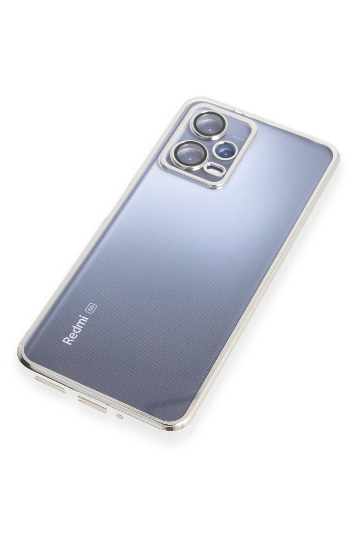 Newface Xiaomi Redmi Note 12 5G Kılıf Platin Silikon - Siyah