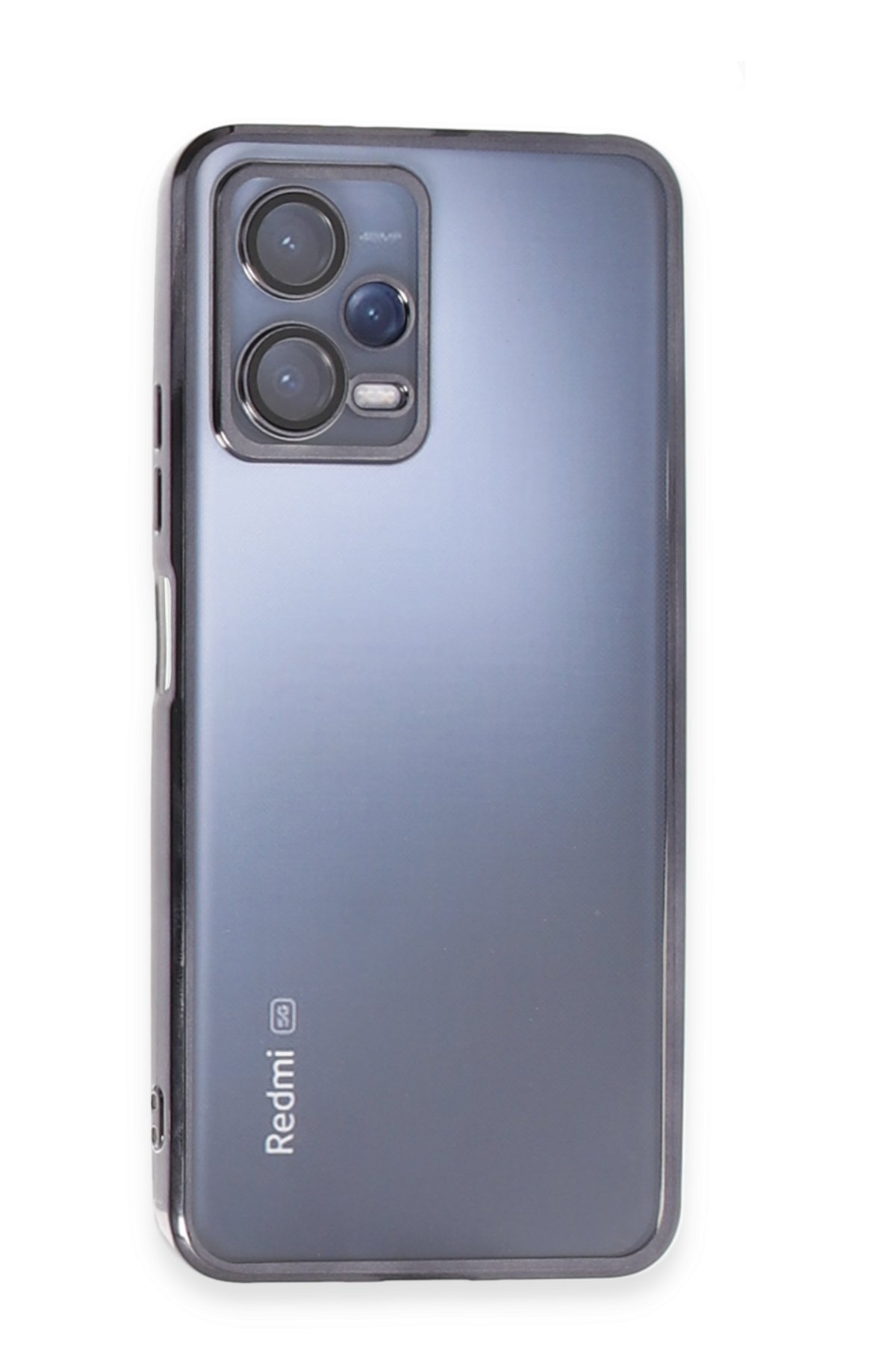 Newface Xiaomi Redmi Note 12 5G Kılıf Mega Standlı Silikon - Lila