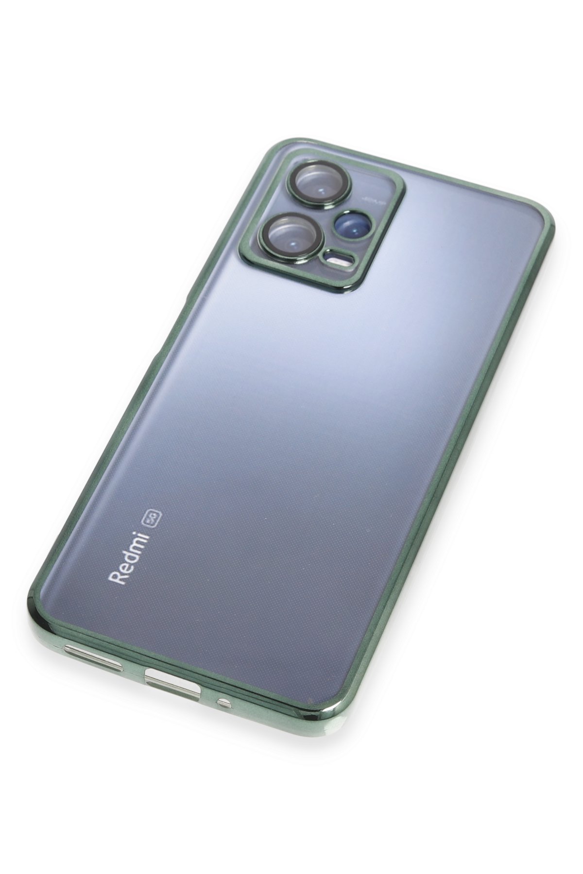 Newface Xiaomi Redmi Note 12 5G Kılıf Loop Deri Silikon - Yeşil