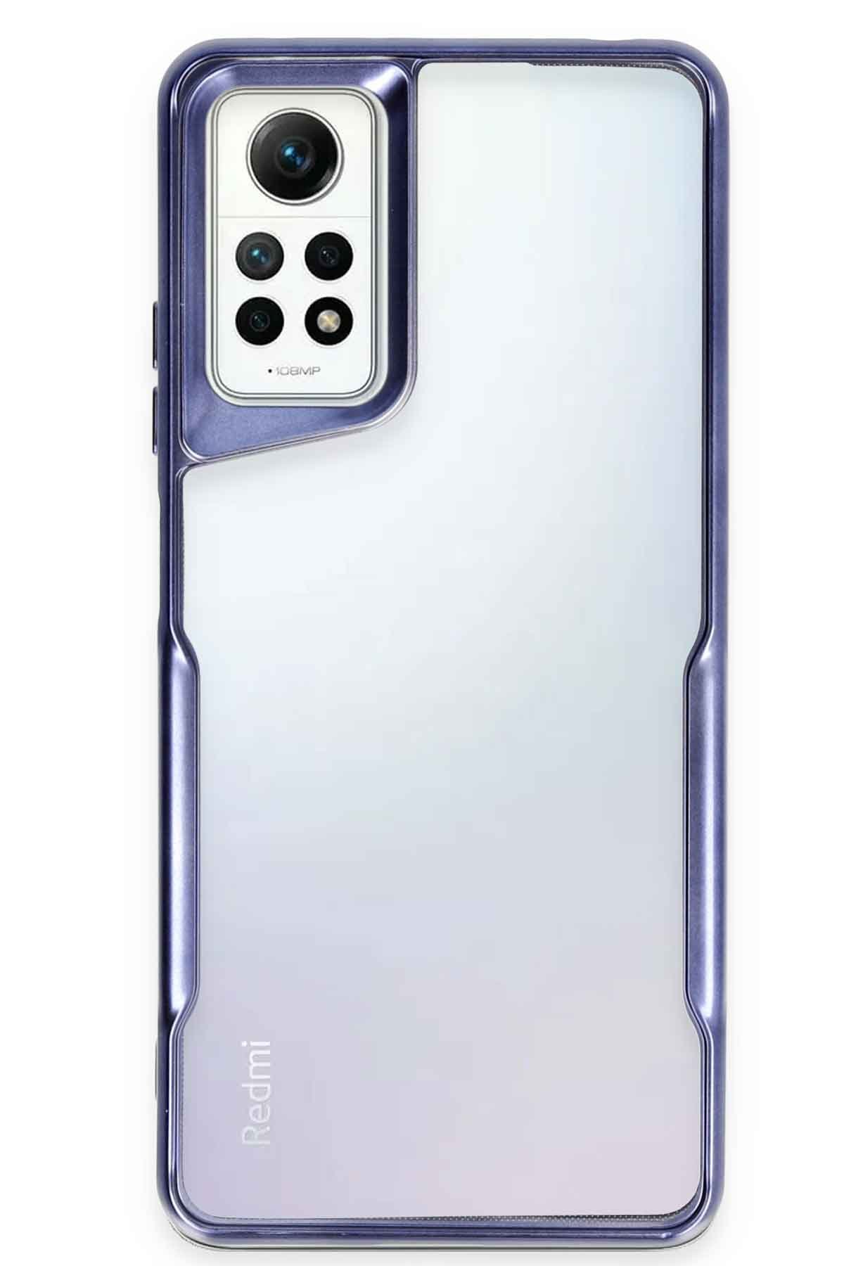 Newface Xiaomi Redmi Note 12 Pro 4G Kılıf Petro Silikon - Lacivert