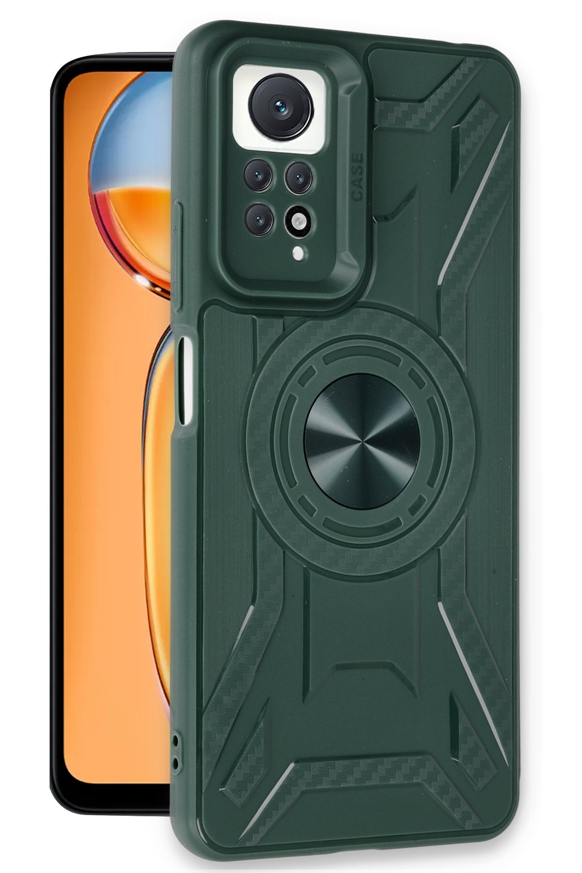 Newface Xiaomi Redmi Note 12 Pro 4G Kılıf Dora Kapak - Siyah