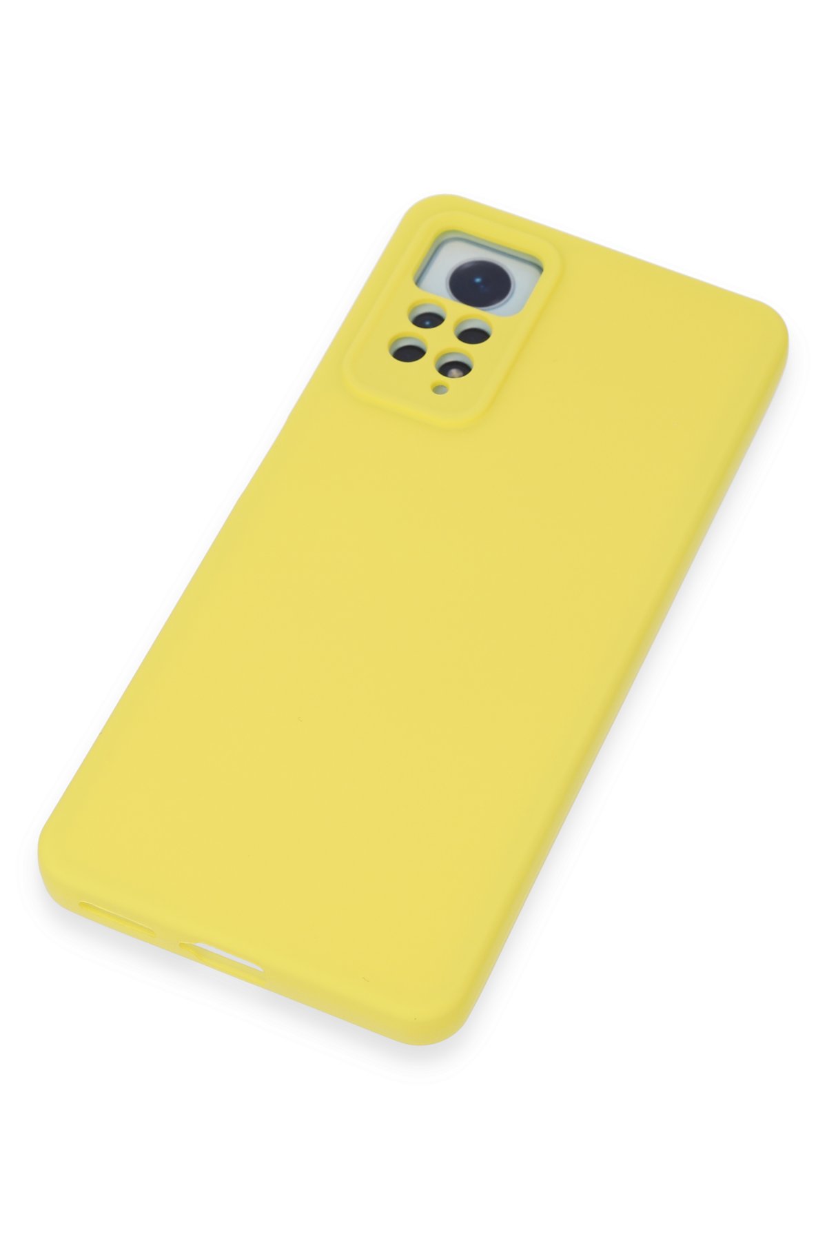 Newface Xiaomi Redmi Note 12 Pro 4G Kılıf Nano içi Kadife Silikon - Kırmızı