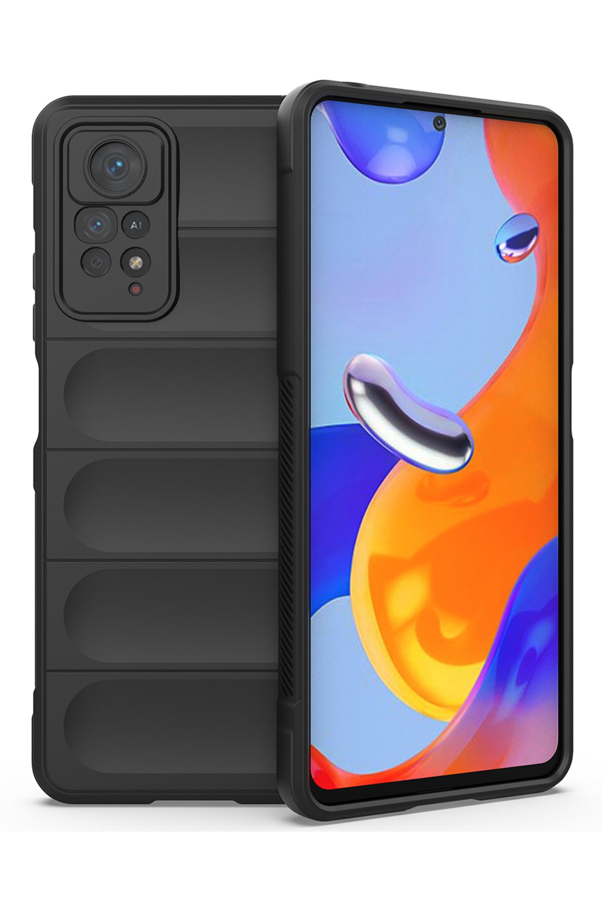 Newface Xiaomi Redmi Note 12 Pro 4G Kılıf Montreal Silikon Kapak - Yeşil