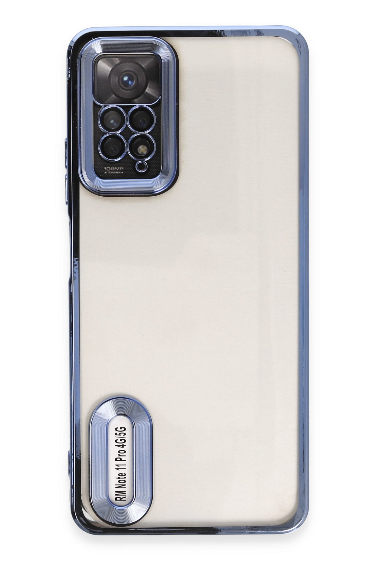 Newface Xiaomi Redmi Note 12 Pro 4G Kılıf Elegant Kapak - Açık Mavi