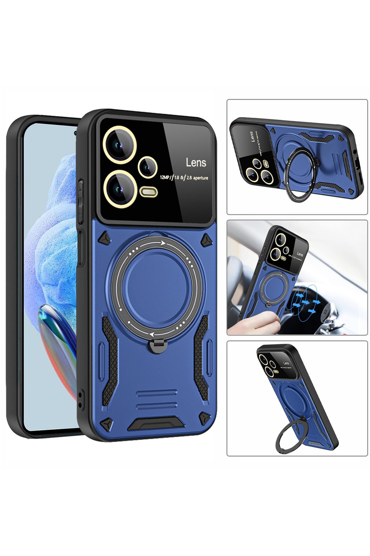 Newface Xiaomi Redmi Note 12 Pro 5G 20D Premium Cam Ekran Koruyucu