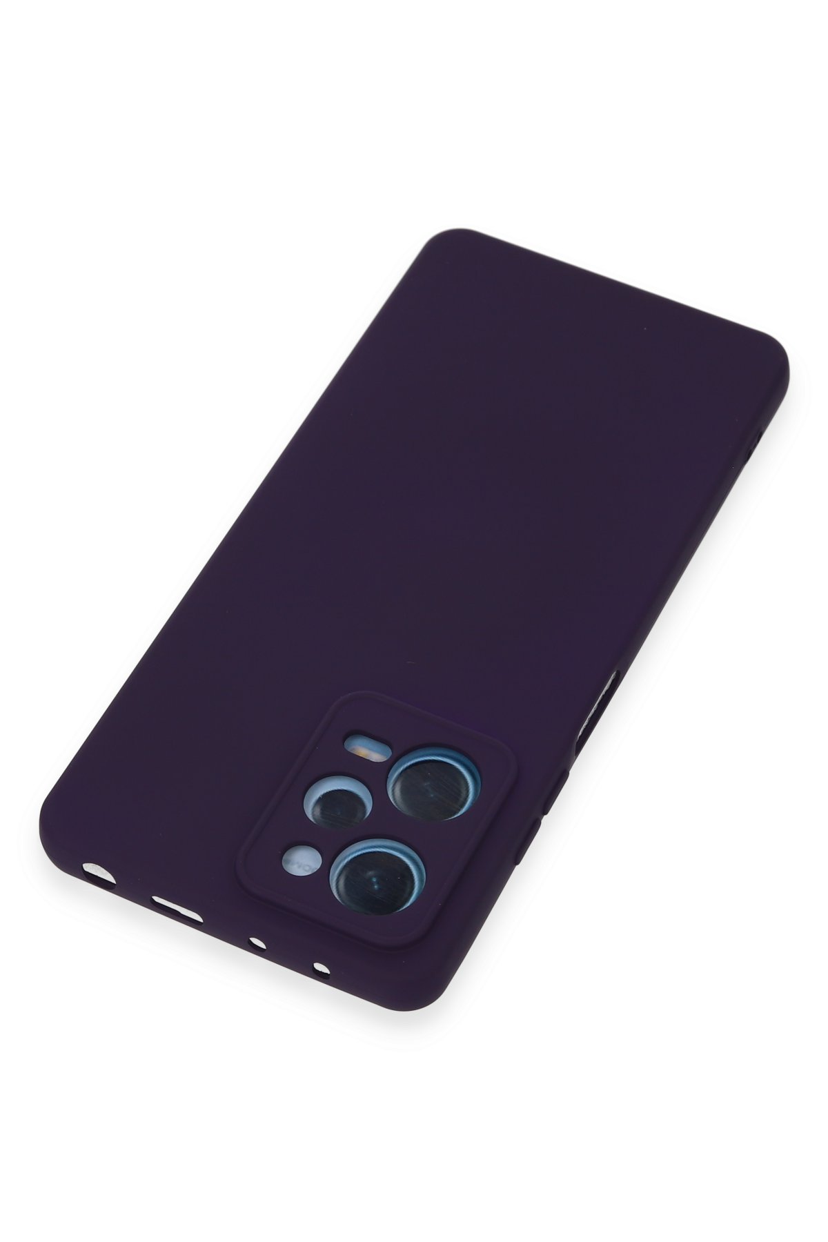 Newface Xiaomi Redmi Note 12 Pro 5G Kılıf Joy Lens Standlı Kapak - Mor