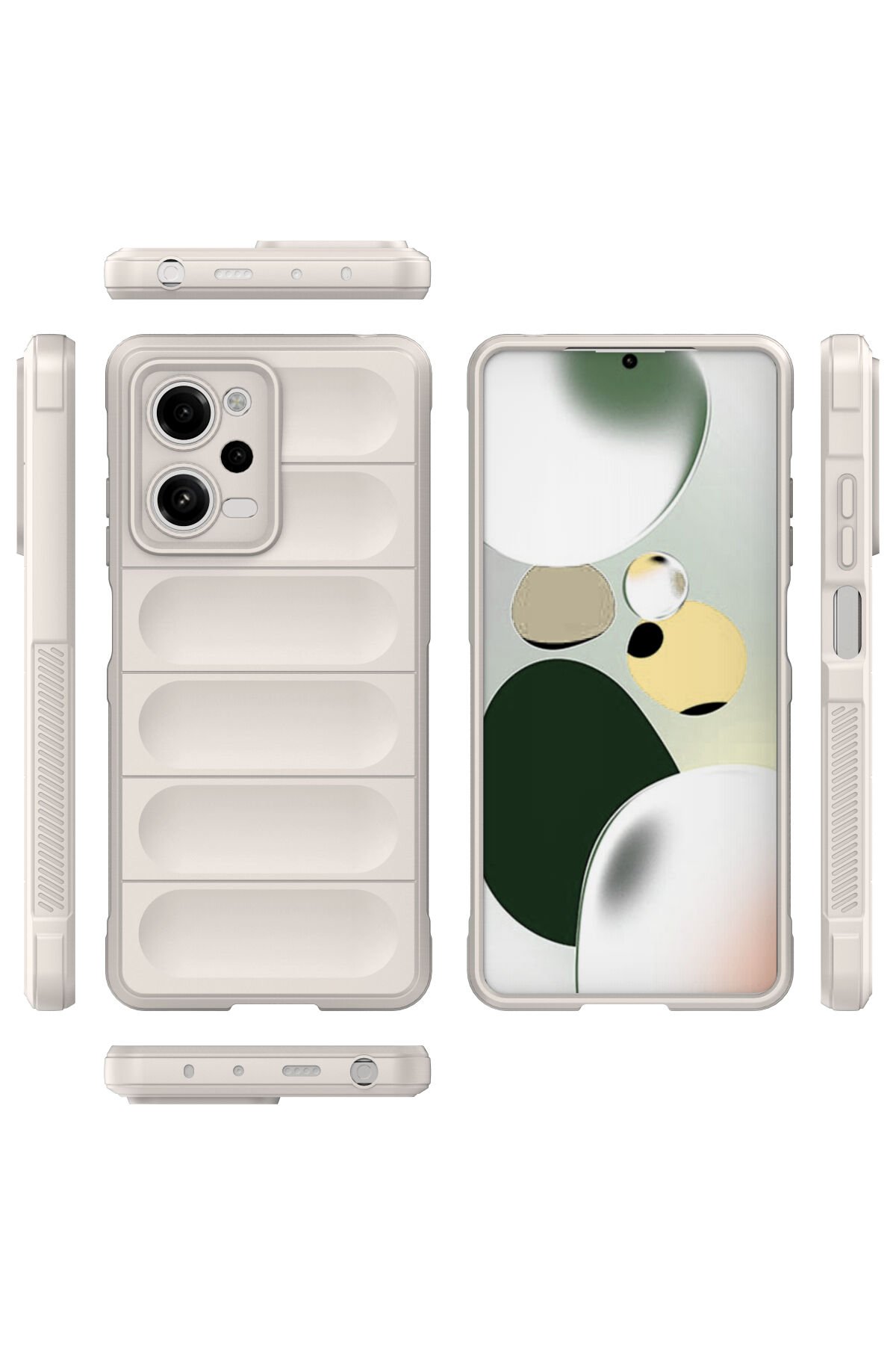 Newface Xiaomi Redmi Note 12 Pro 5G Kılıf Zuma Kartvizitli Yüzüklü Silikon - Kırmızı