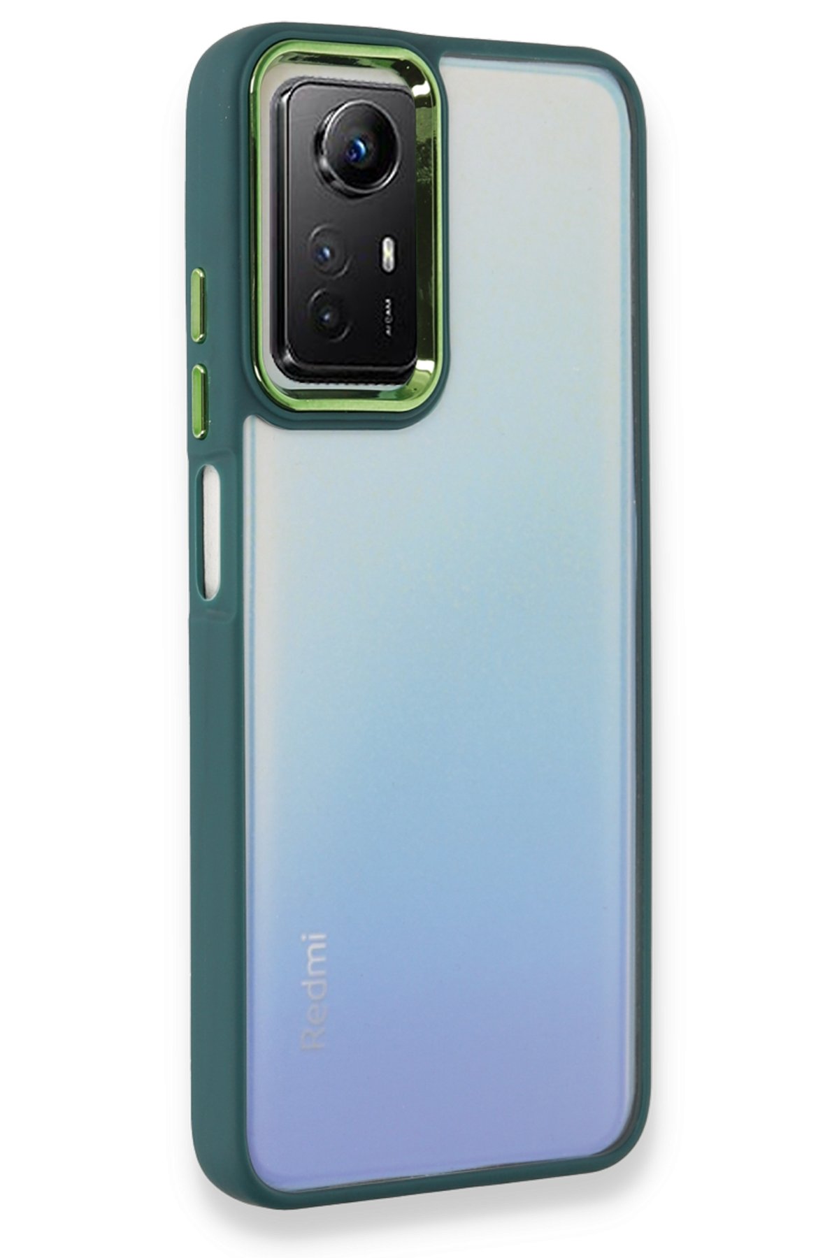 Newface Xiaomi Redmi Note 12S Kılıf Kelvin Kartvizitli Silikon - Derin Mor