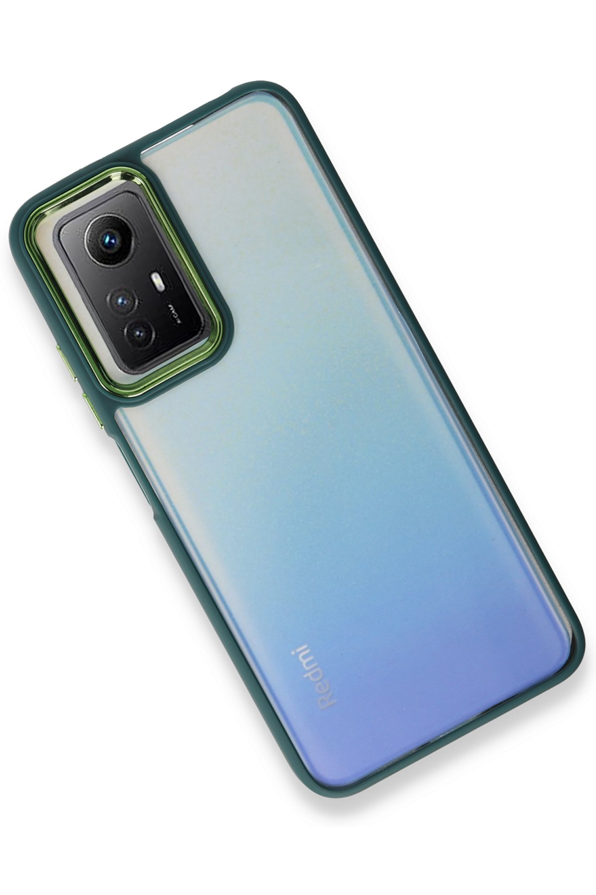 Newface Xiaomi Redmi Note 12S Kılıf Kelvin Kartvizitli Silikon - Derin Mor