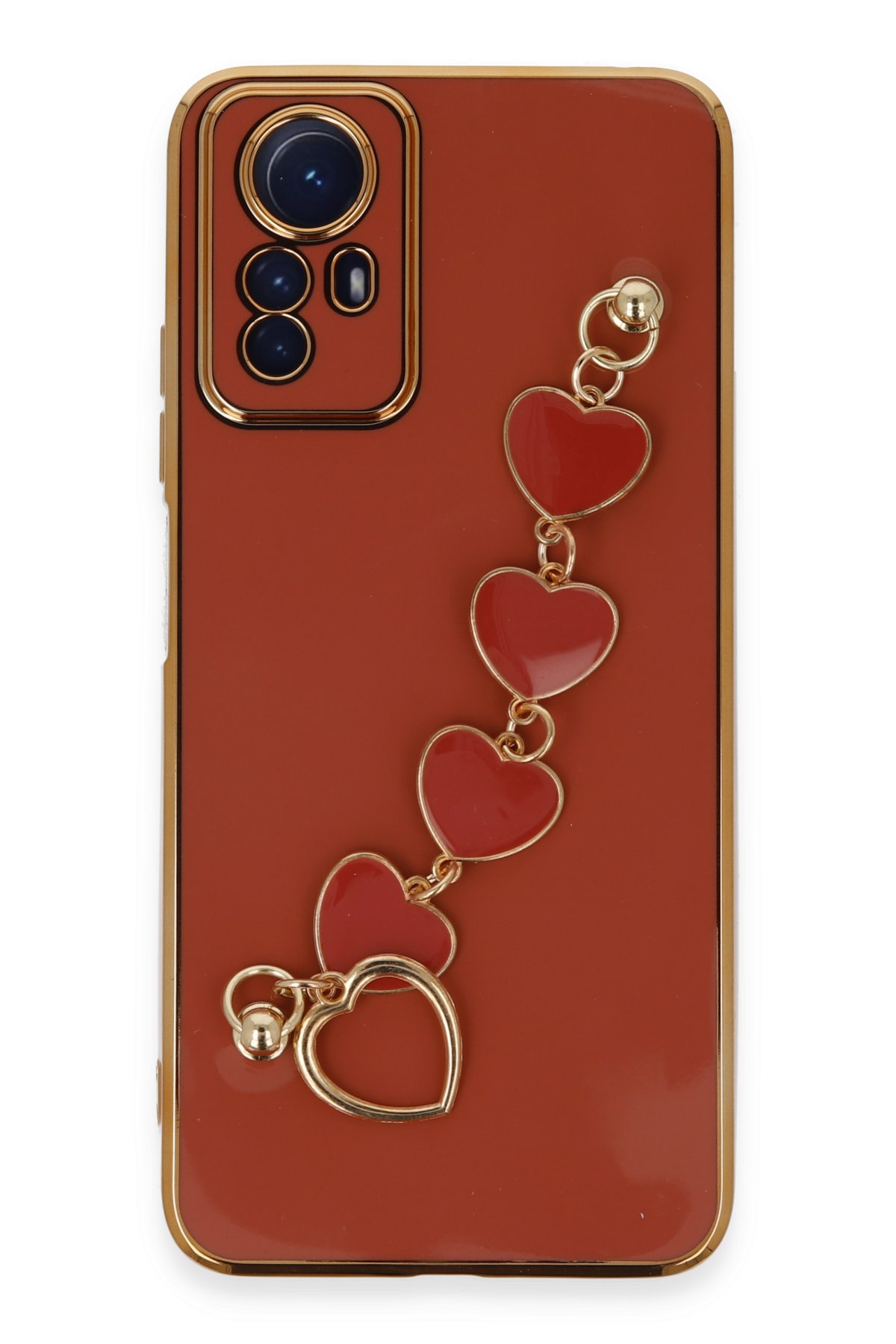 Newface Xiaomi Redmi Note 12S Kılıf Sofya Yüzüklü Silikon Kapak - Lacivert