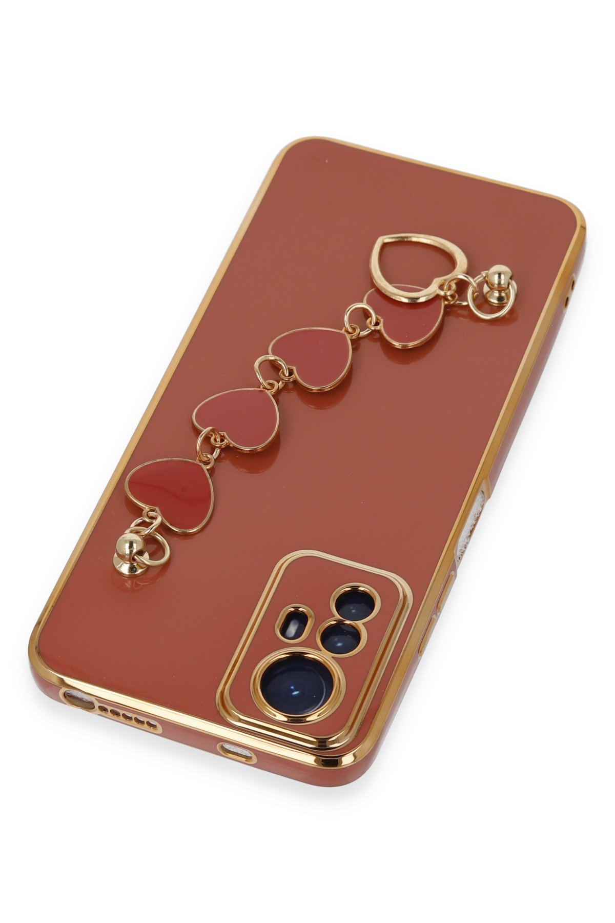 Newface Xiaomi Redmi Note 12S Kılıf Sofya Yüzüklü Silikon Kapak - Lacivert