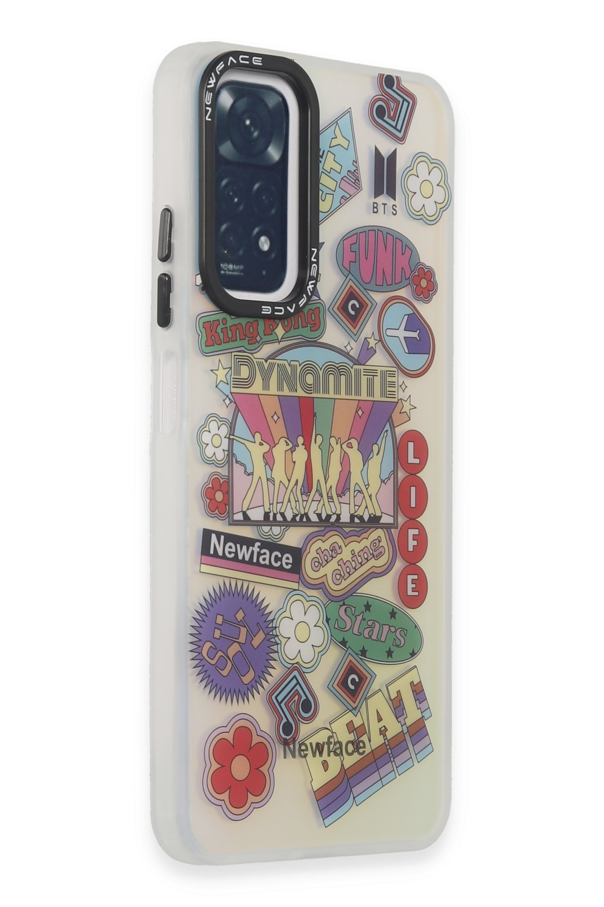 Newface Xiaomi Redmi Note 12S Kılıf Sofya Yüzüklü Silikon Kapak - Yeşil