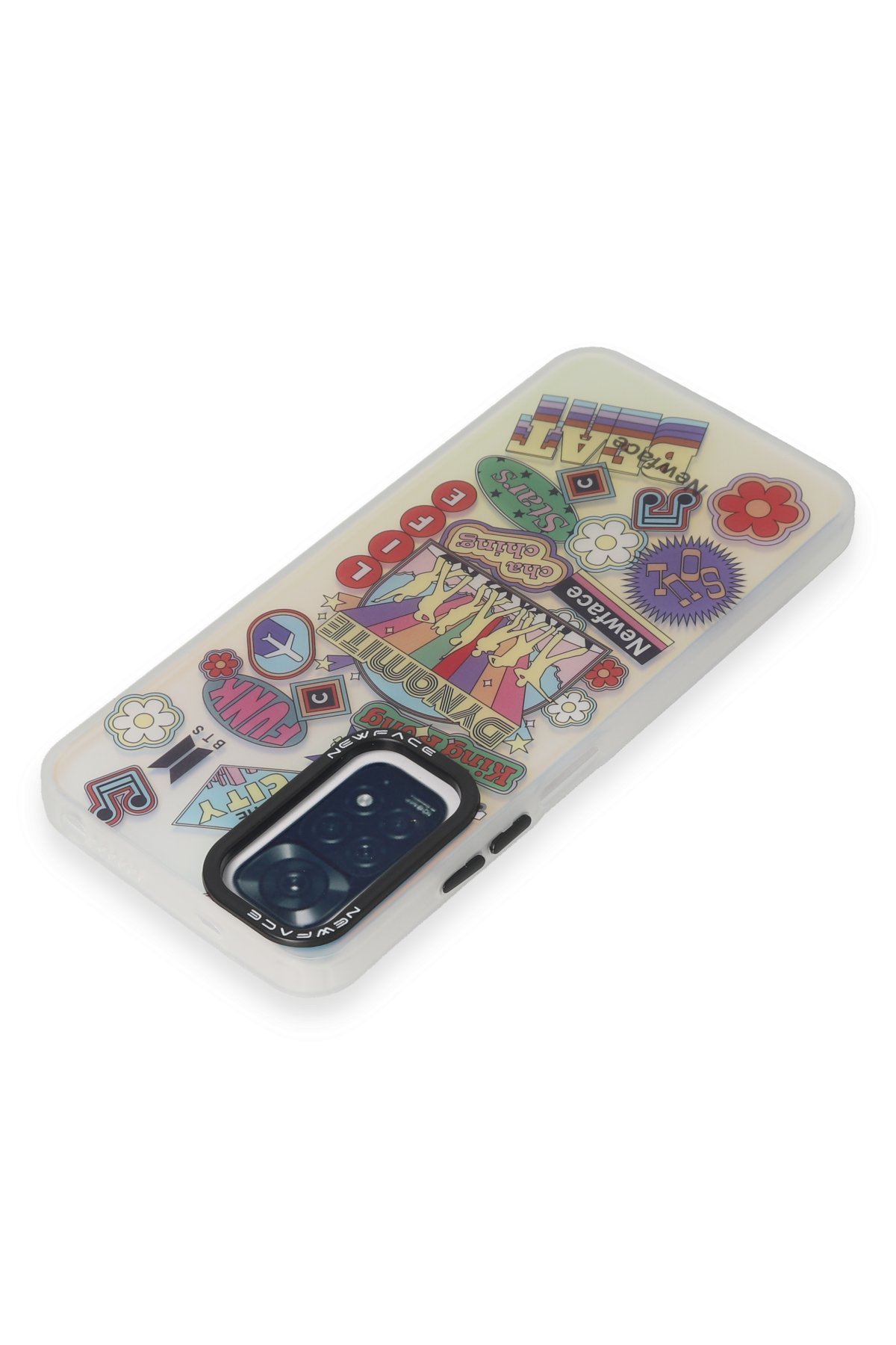 Newface Xiaomi Redmi Note 12S Kılıf Sofya Yüzüklü Silikon Kapak - Yeşil