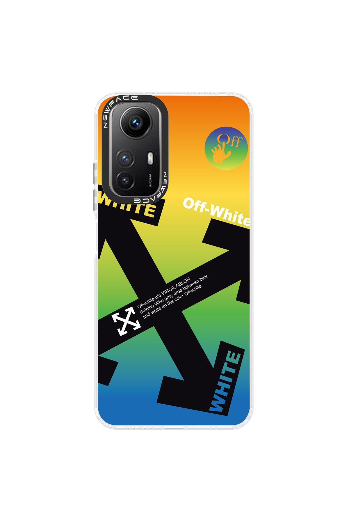 Newface Xiaomi Redmi Note 12S Kılıf Estoril Desenli Kapak - Estoril - 4