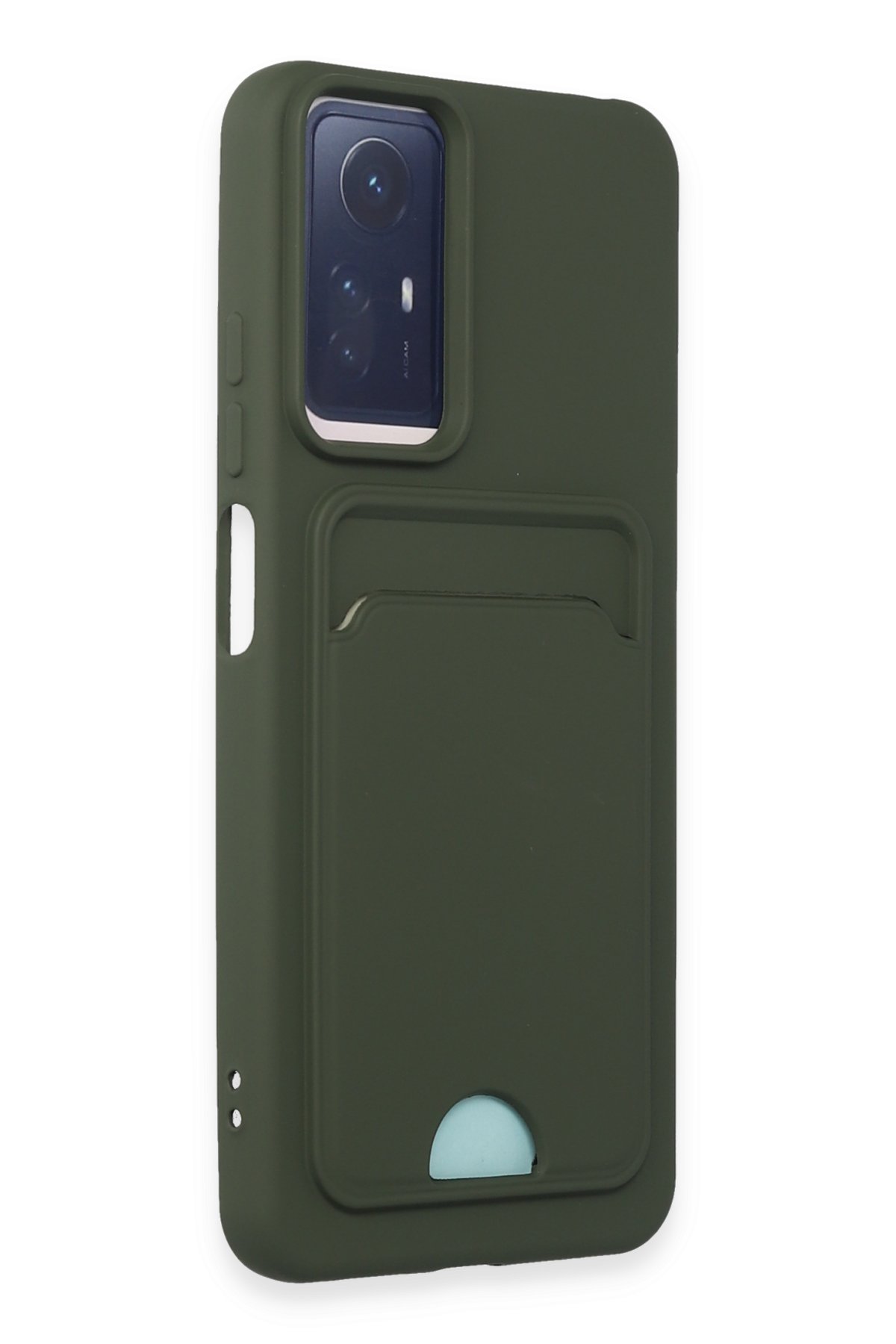 Newface Xiaomi Redmi Note 12S Kılıf Razer Lensli Silikon - Yeşil