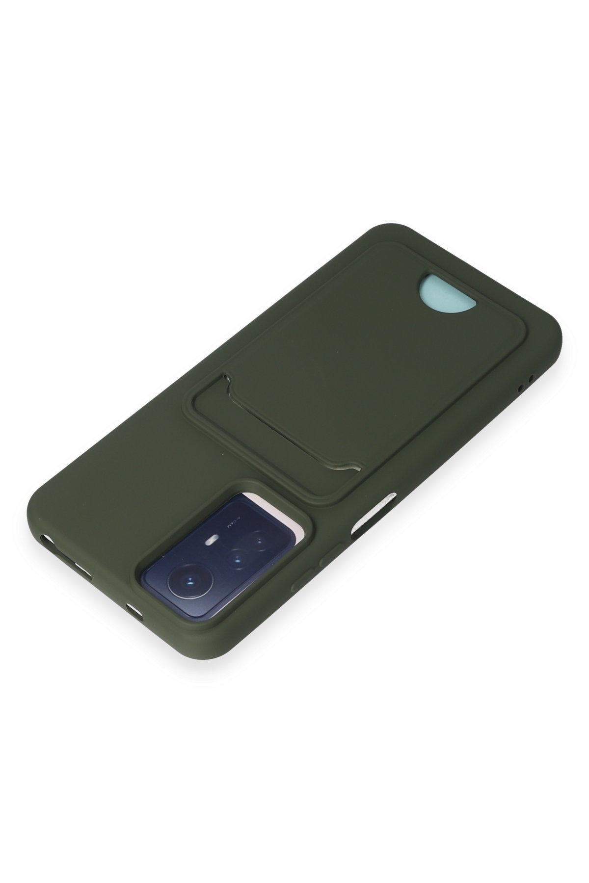 Newface Xiaomi Redmi Note 12S Kılıf Razer Lensli Silikon - Yeşil